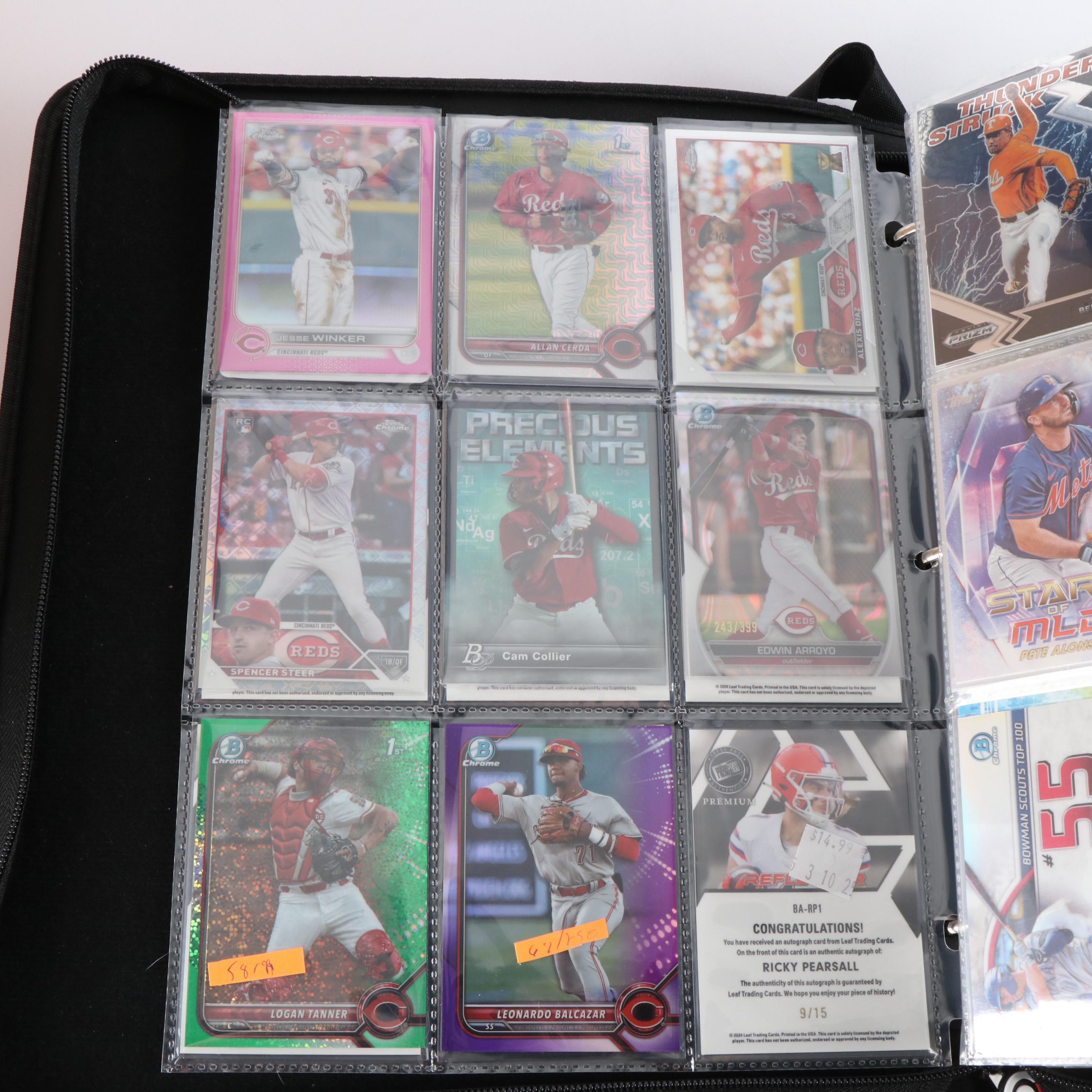 Collection of Baseball, Football and Other Sports Cards, Including Signatutures