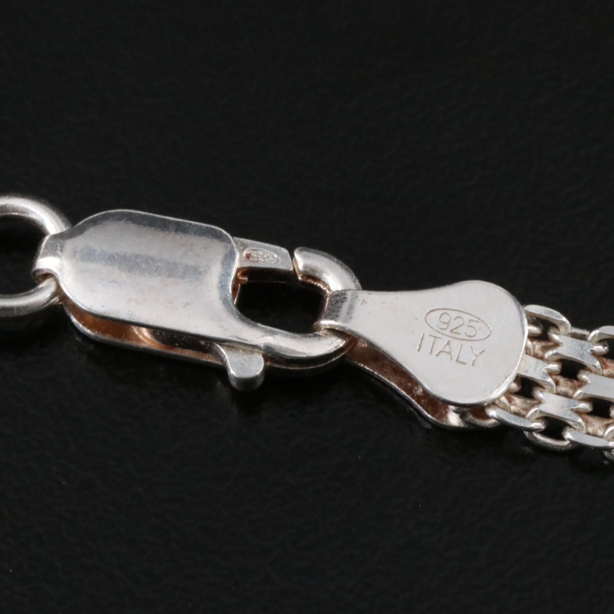 Sterling Bismark Link Necklace