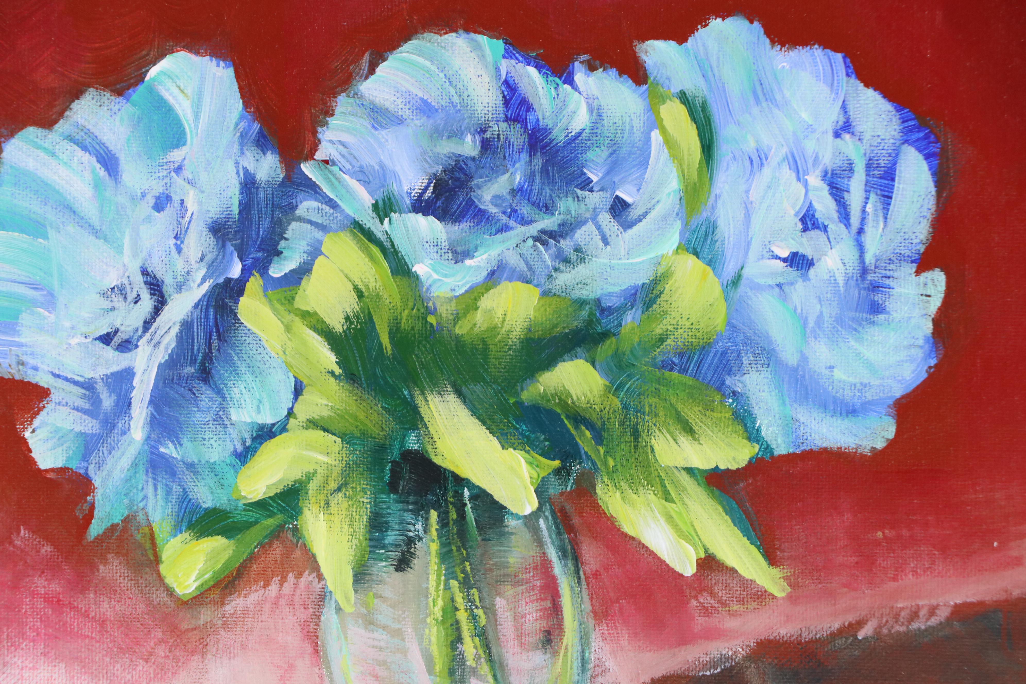 José M. Lima Floral Still Life Oil Painting, 2025