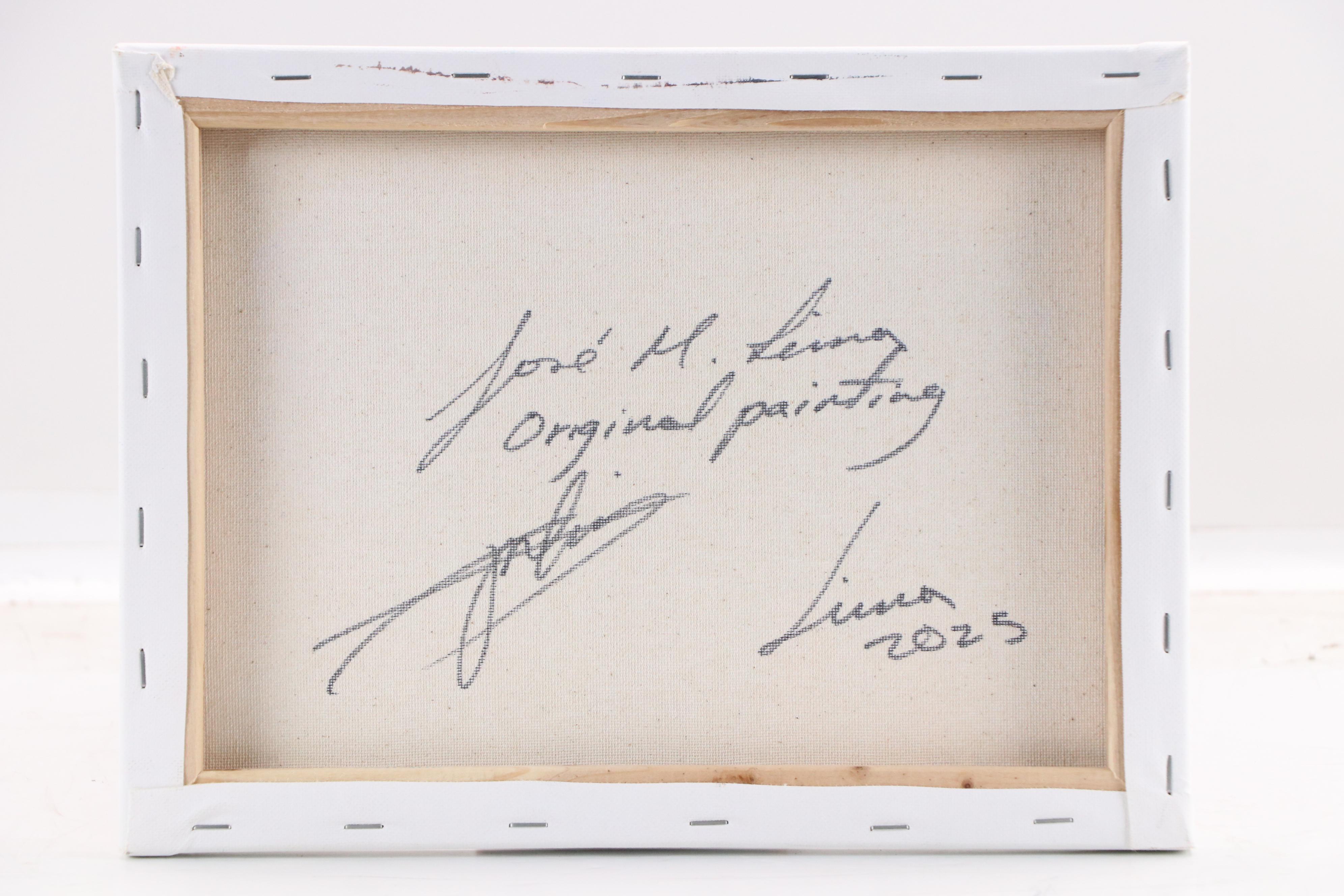 José M. Lima Floral Still Life Oil Painting, 2025