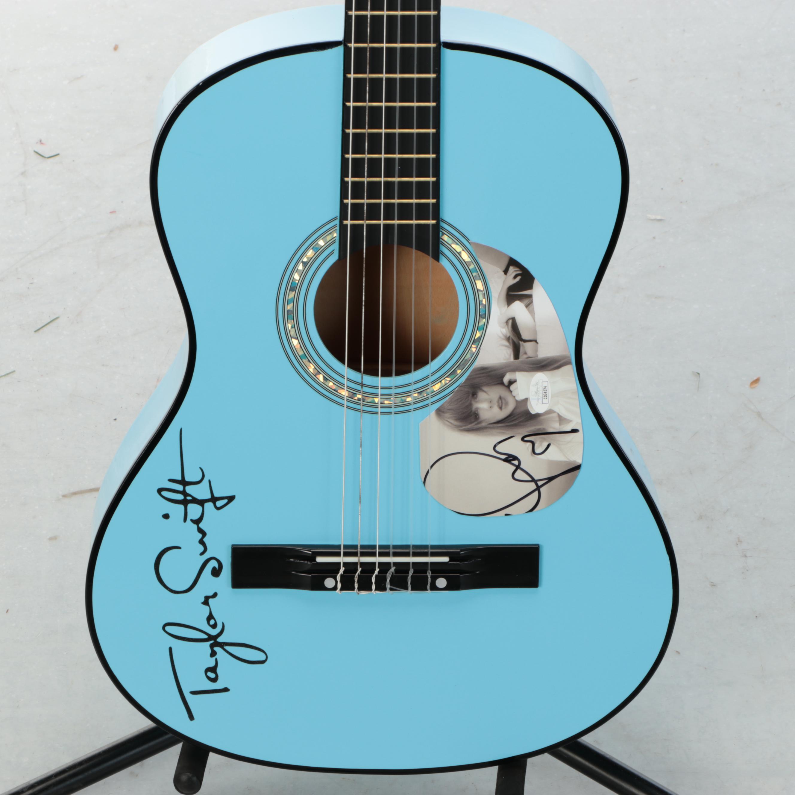 Taylor Swift Decal-Signed BCP Acoustic Guitar with JSA