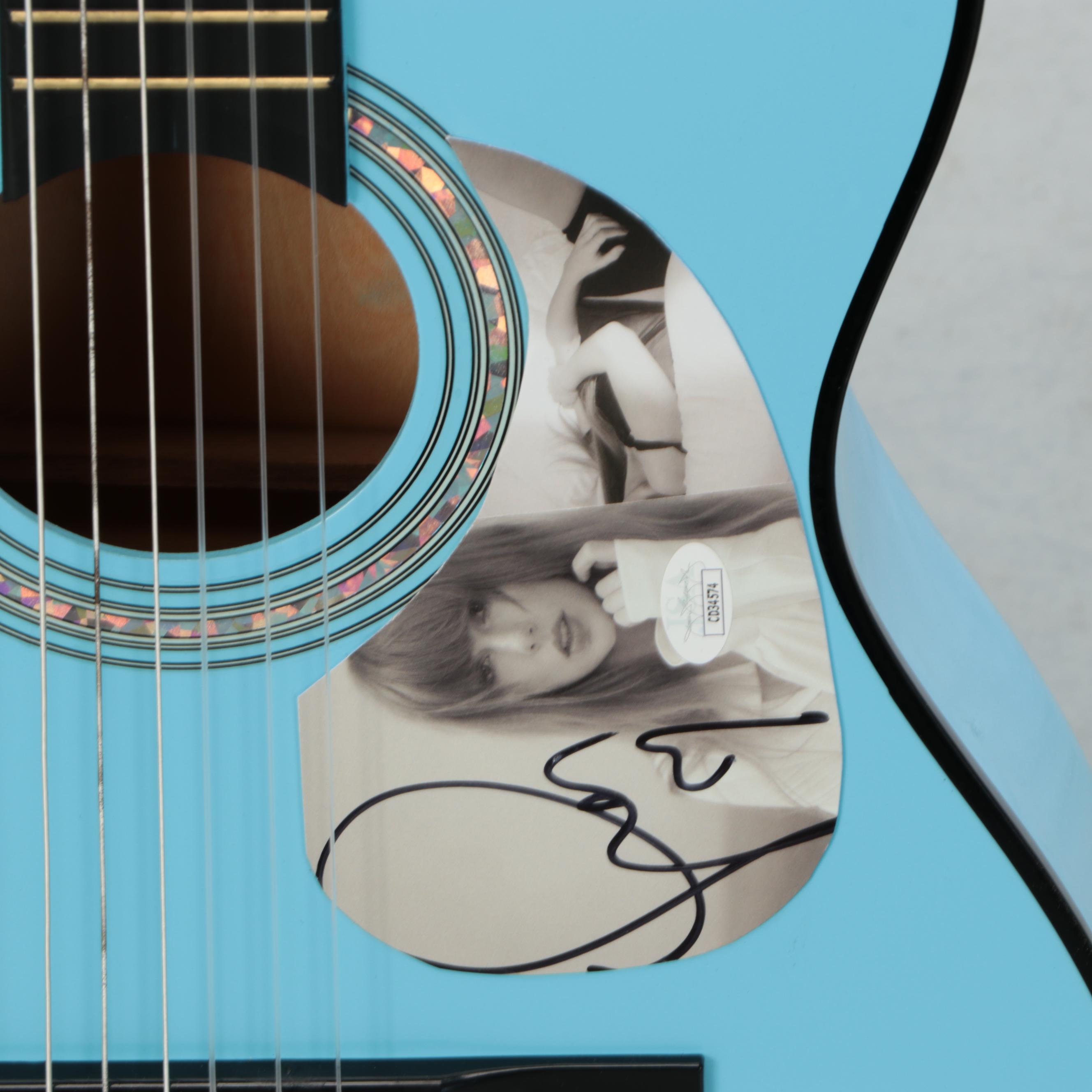 Taylor Swift Decal-Signed BCP Acoustic Guitar with JSA