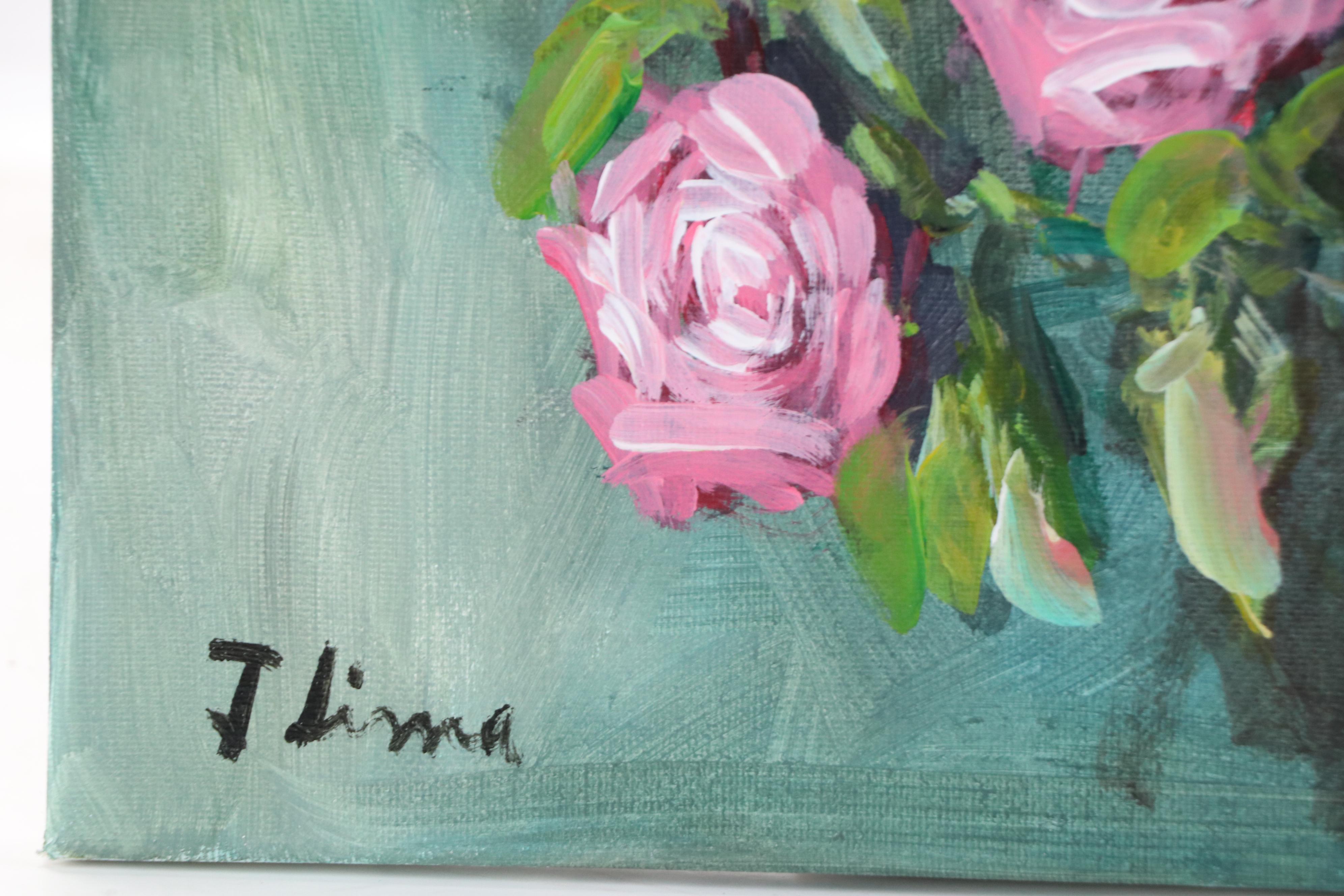 José M. Lima Floral Oil Painting, 2025