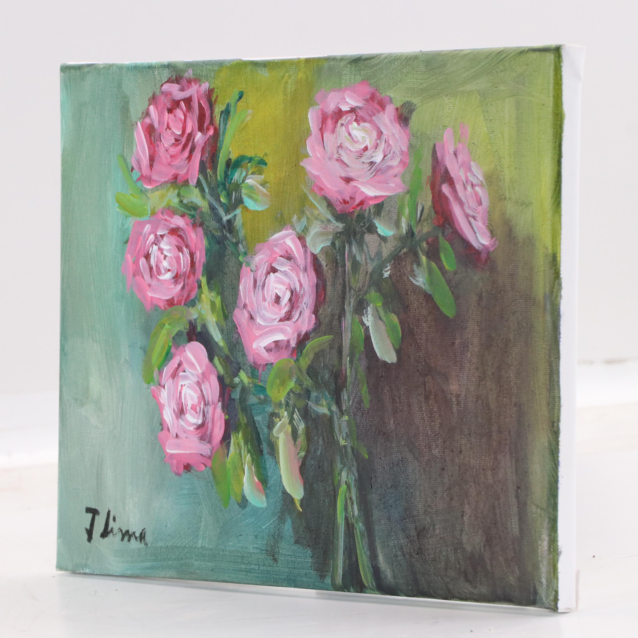 José M. Lima Floral Oil Painting, 2025