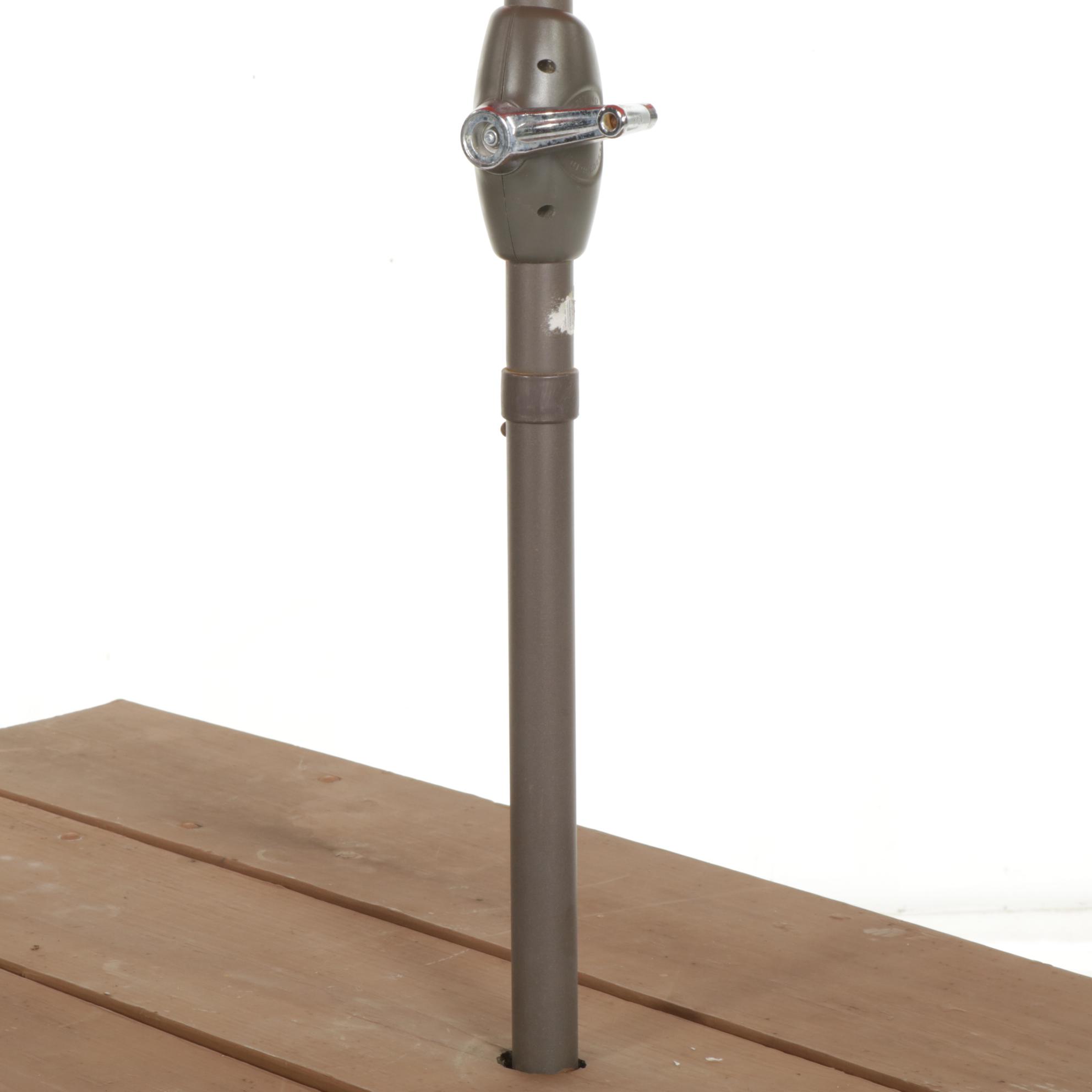 Picnic Table and Umbrella