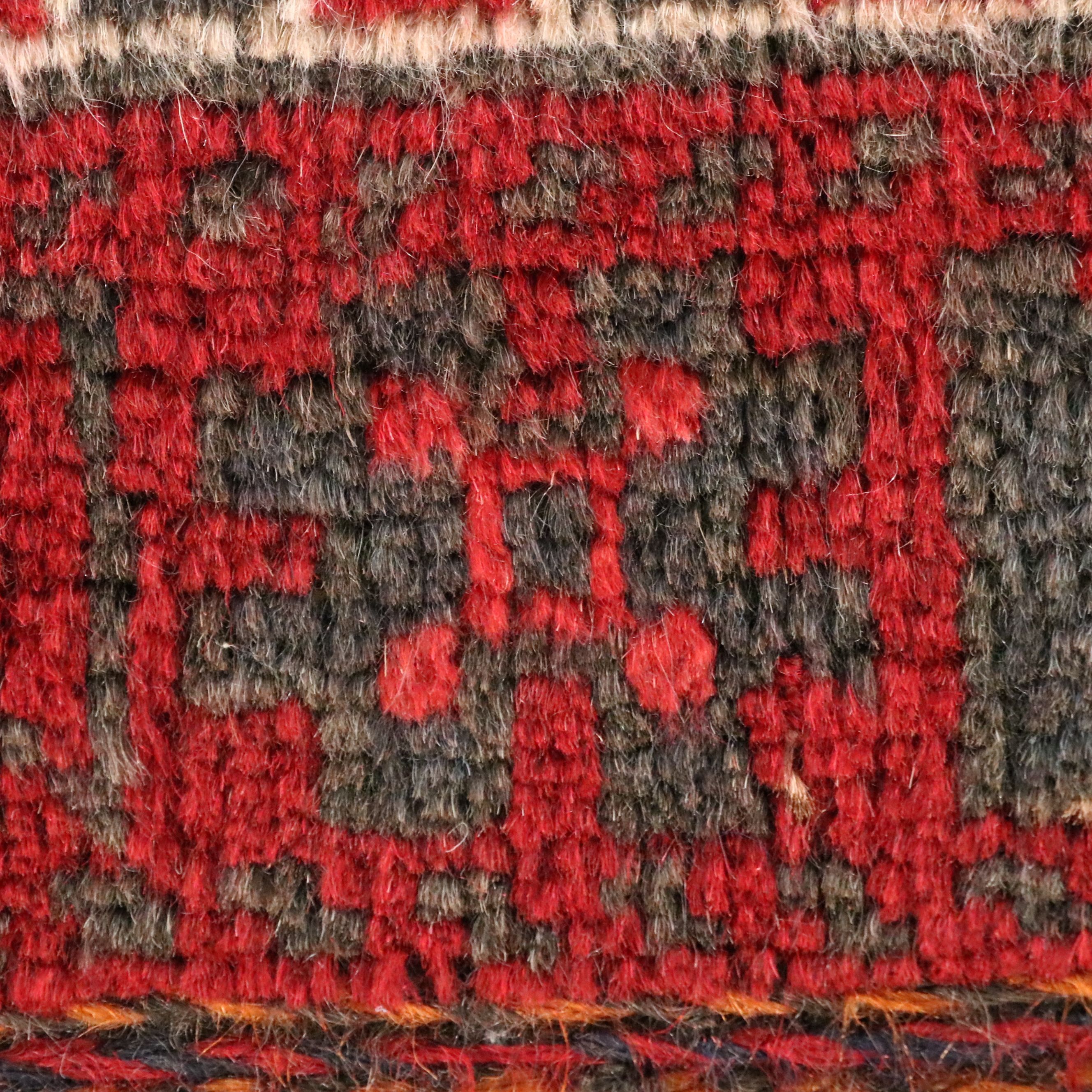 Hand-Knotted Afghan Baluch Balisht Bag Cushion Cover