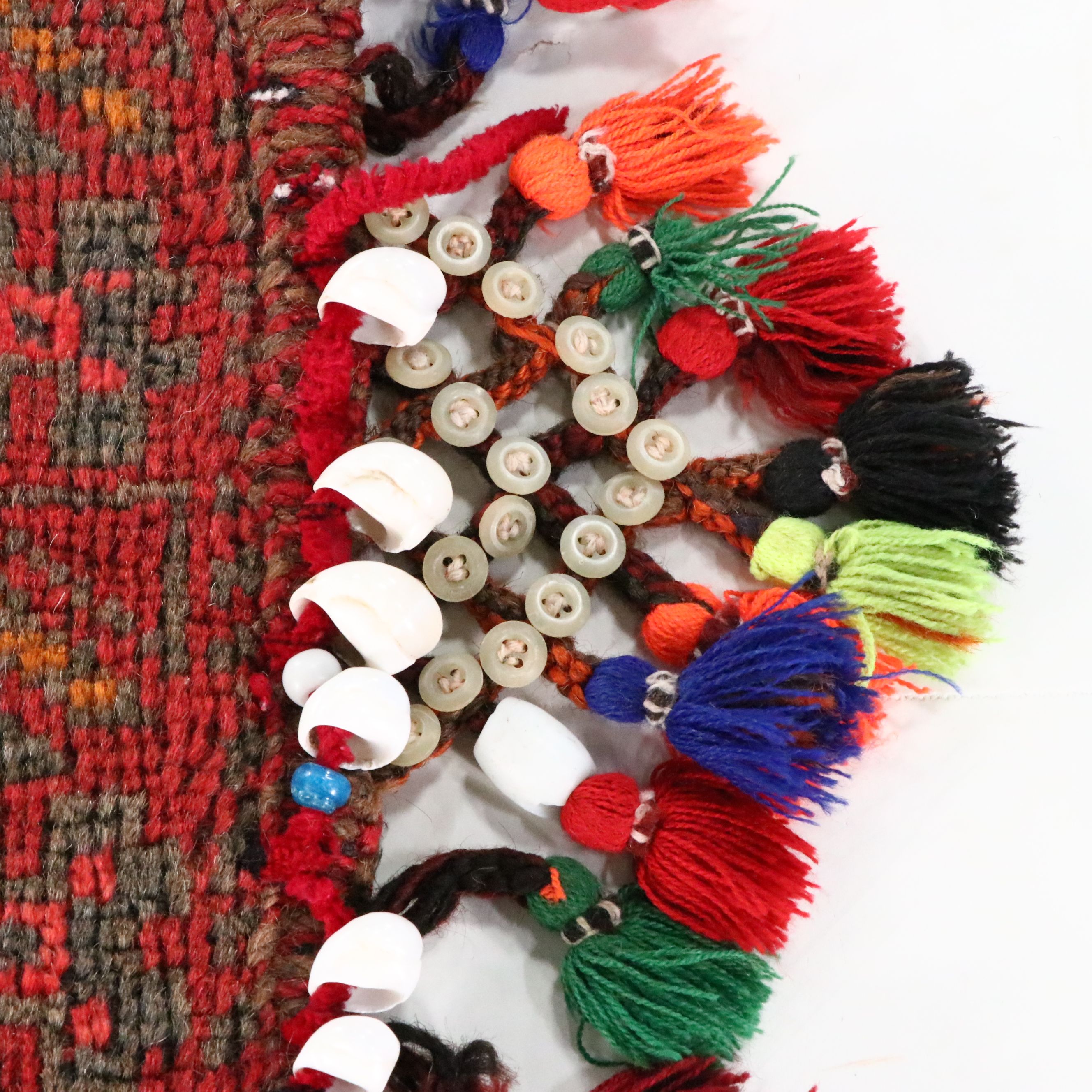 Hand-Knotted Afghan Baluch Balisht Bag Cushion Cover