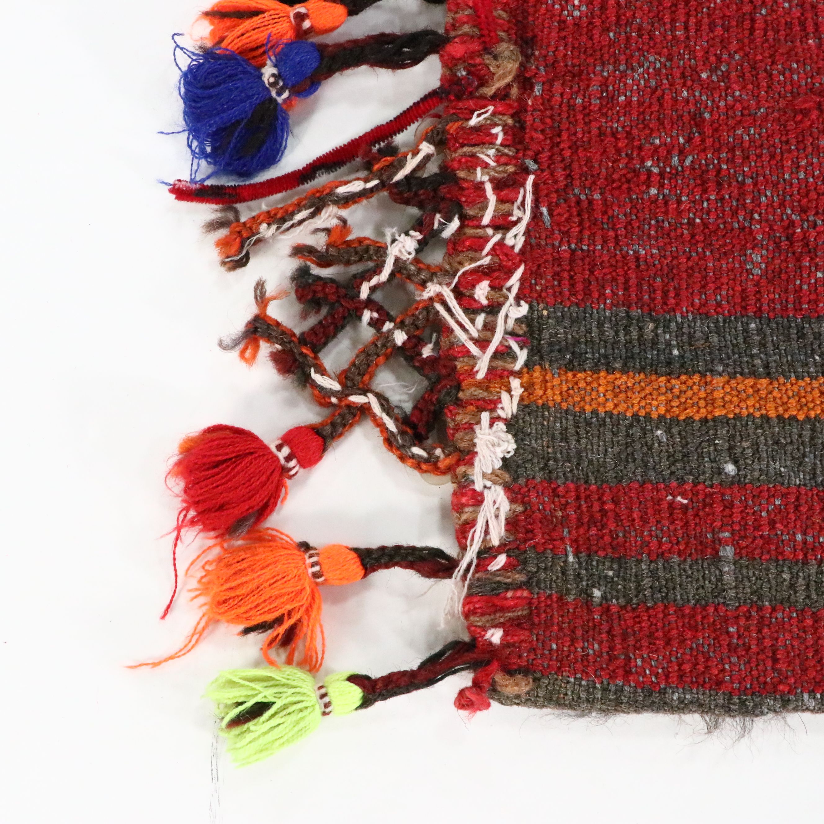 Hand-Knotted Afghan Baluch Balisht Bag Cushion Cover