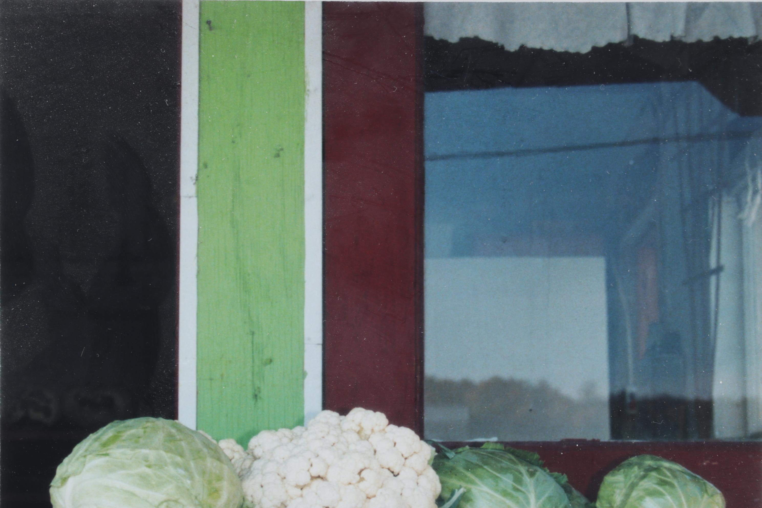 Barbara Bowles Still Life Photograph of Tabled Farm Produce, Early 21st Century
