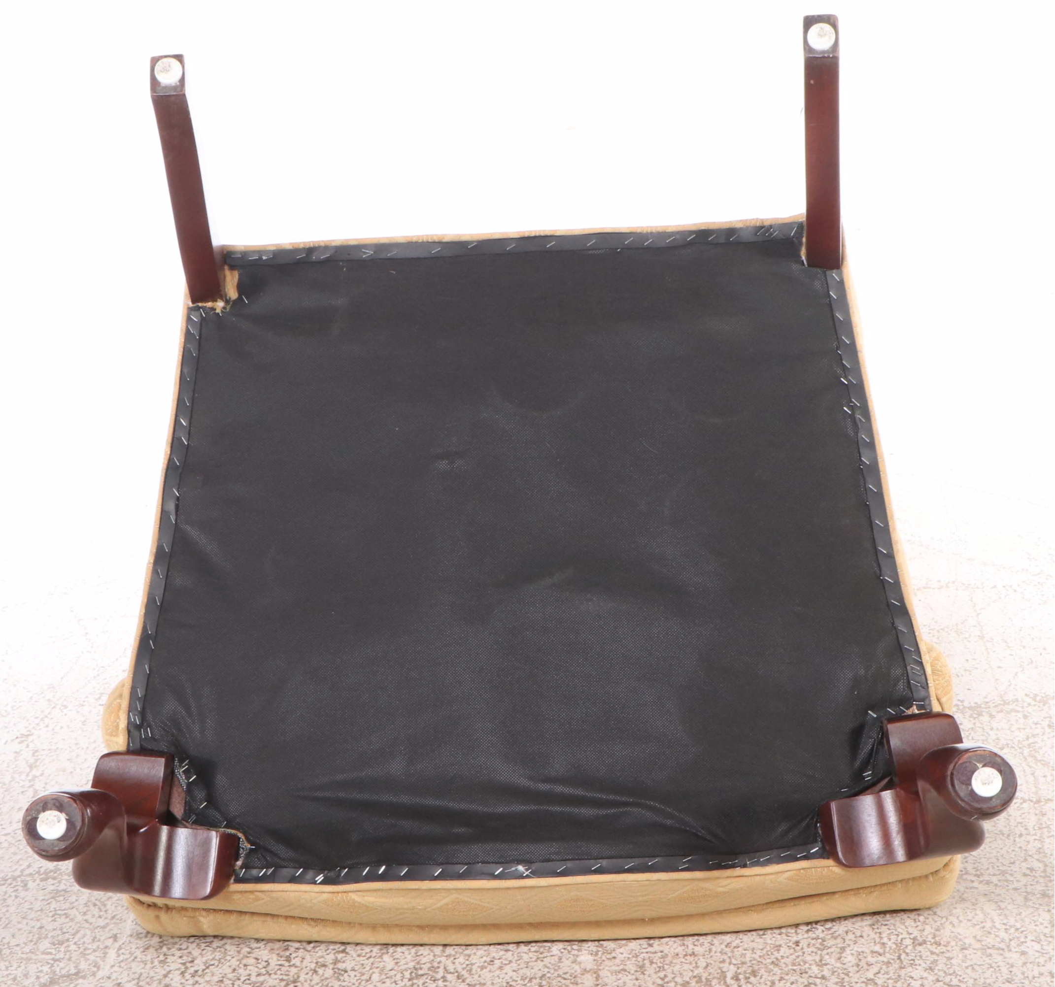 Key City Queen Anne Style Wingback Armchair