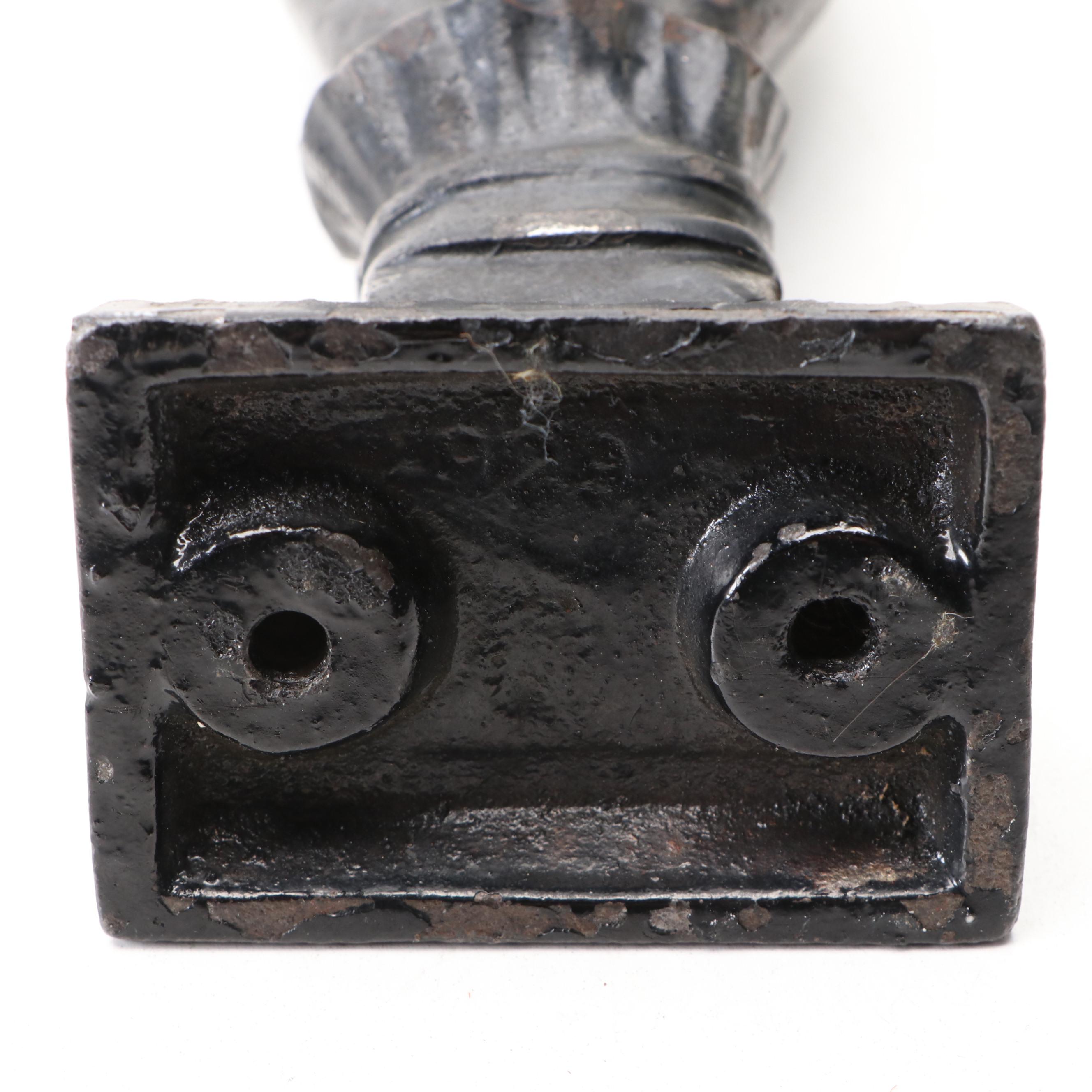 Cast Iron Hand and Ball Door Knocker