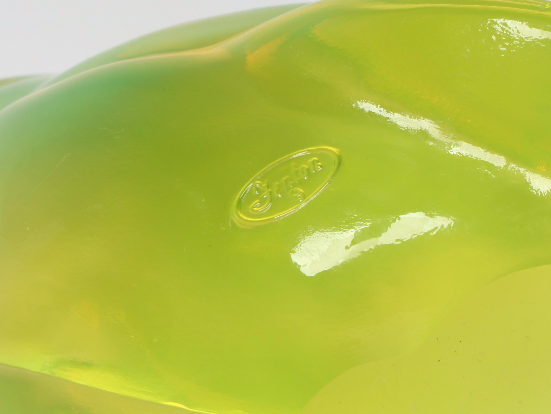 Westmoreland Uranium Glass Swan Candy Dish with Fenton Figurines and More