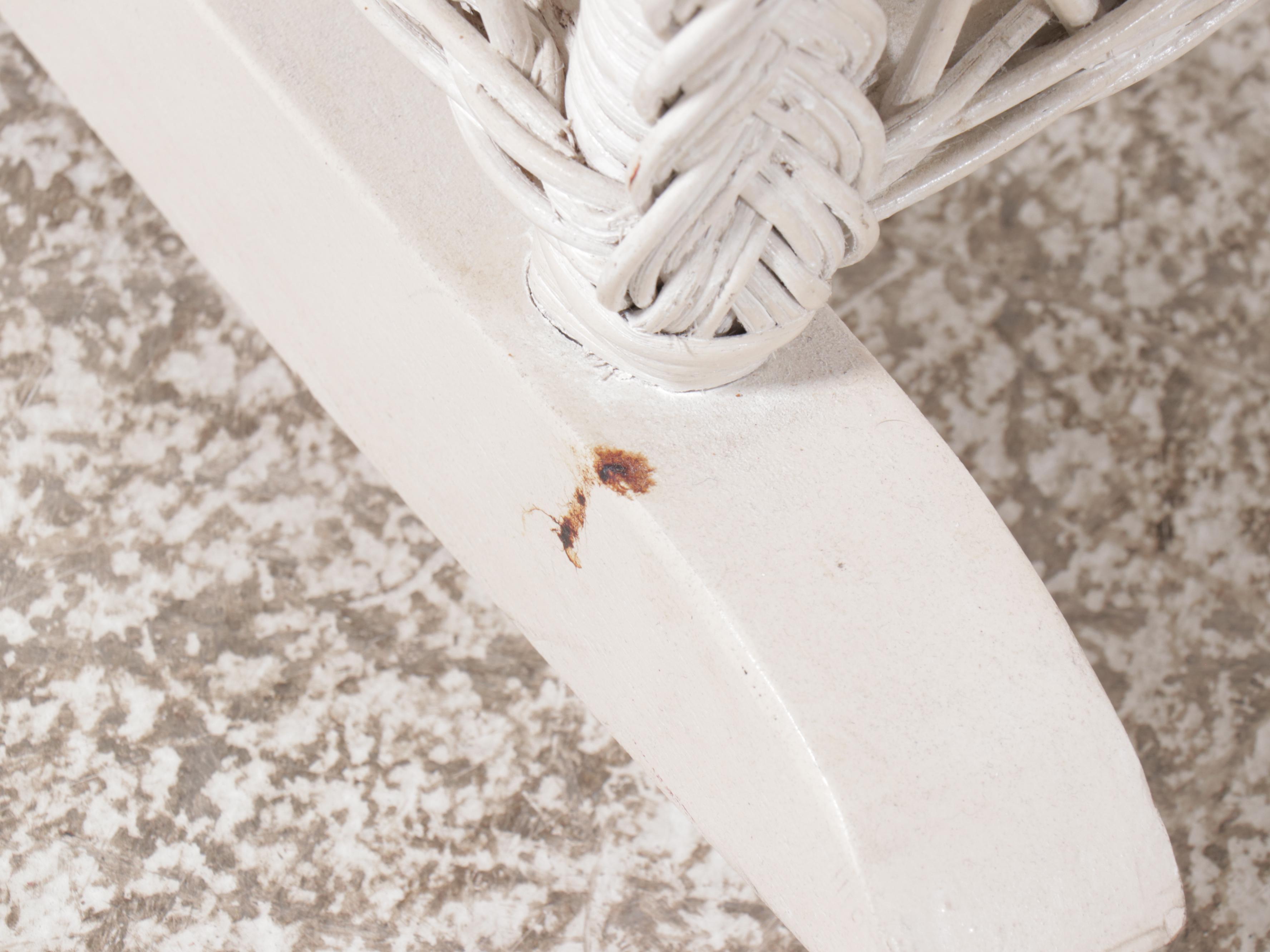 Wingback Rocking Chair & Table from "The Smithsonian Collection" by Henry Link