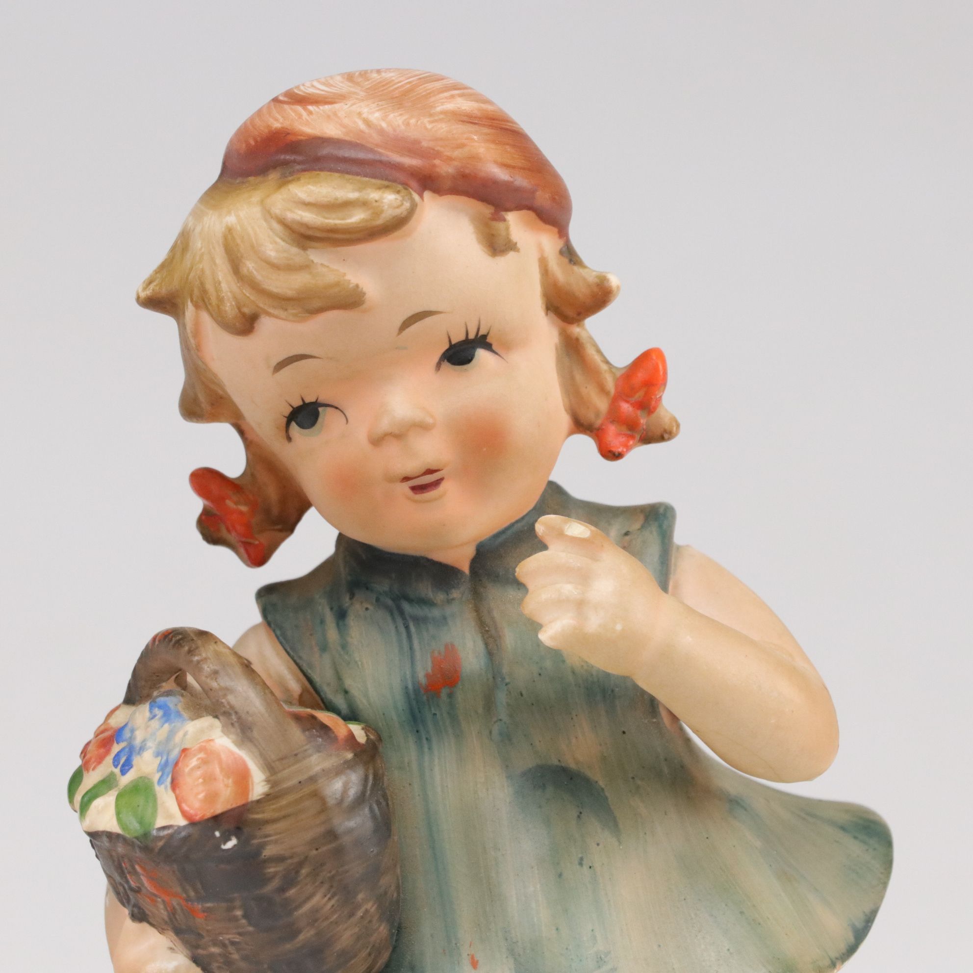 Hand-Painted Hummel Style Porcelain Figurines