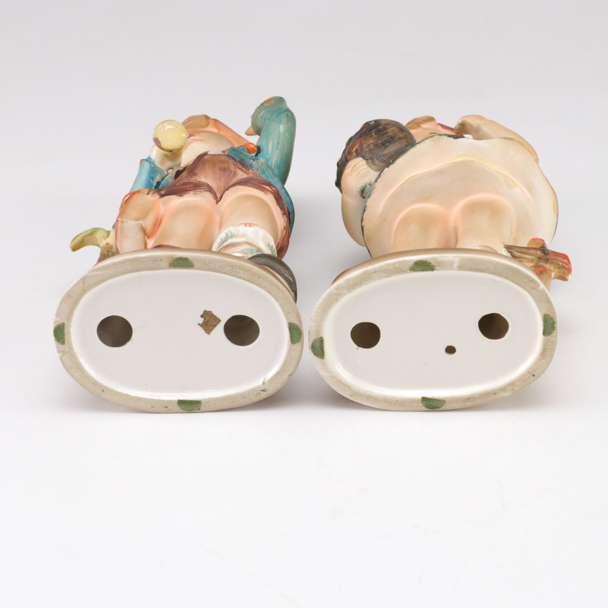 Hand-Painted Hummel Style Porcelain Figurines