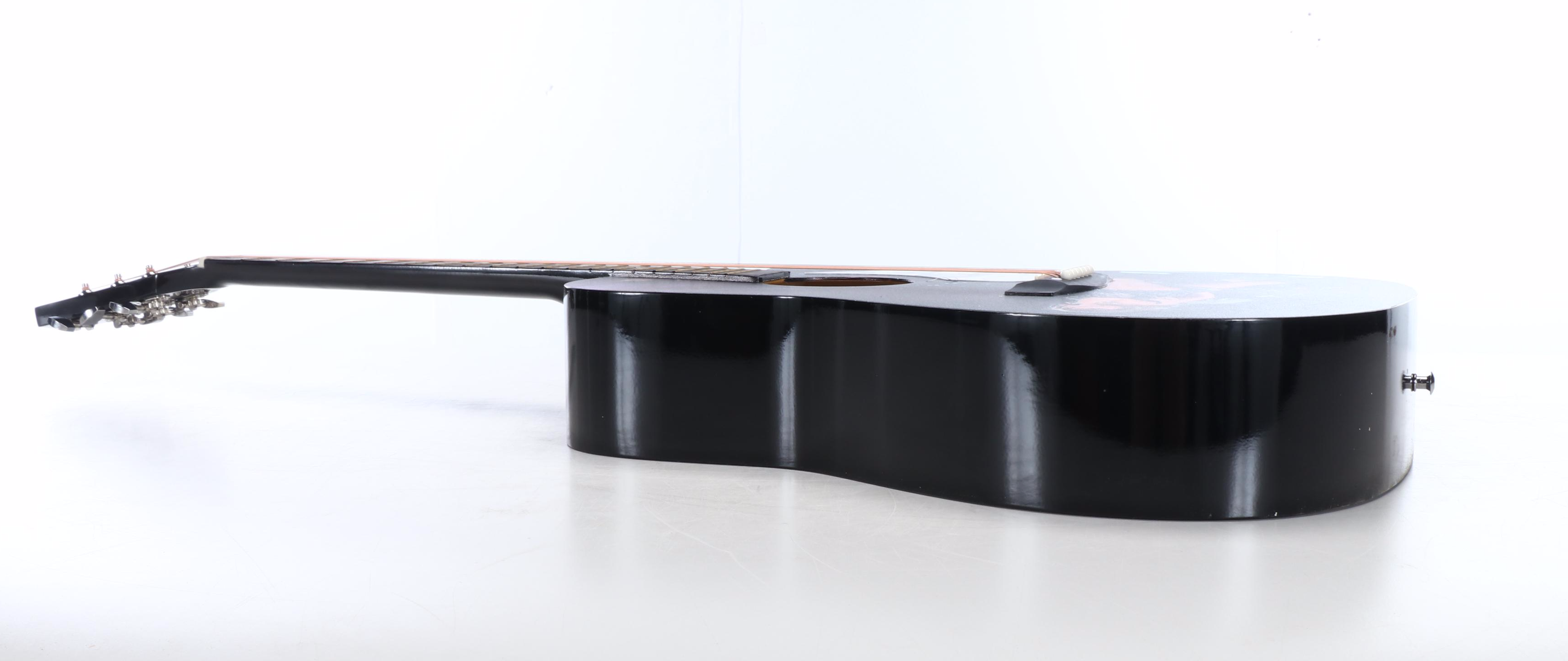 Taylor Swift Decal-Signed "The Eras Tour" Ashthorpe Acoustic Guitar, JSA