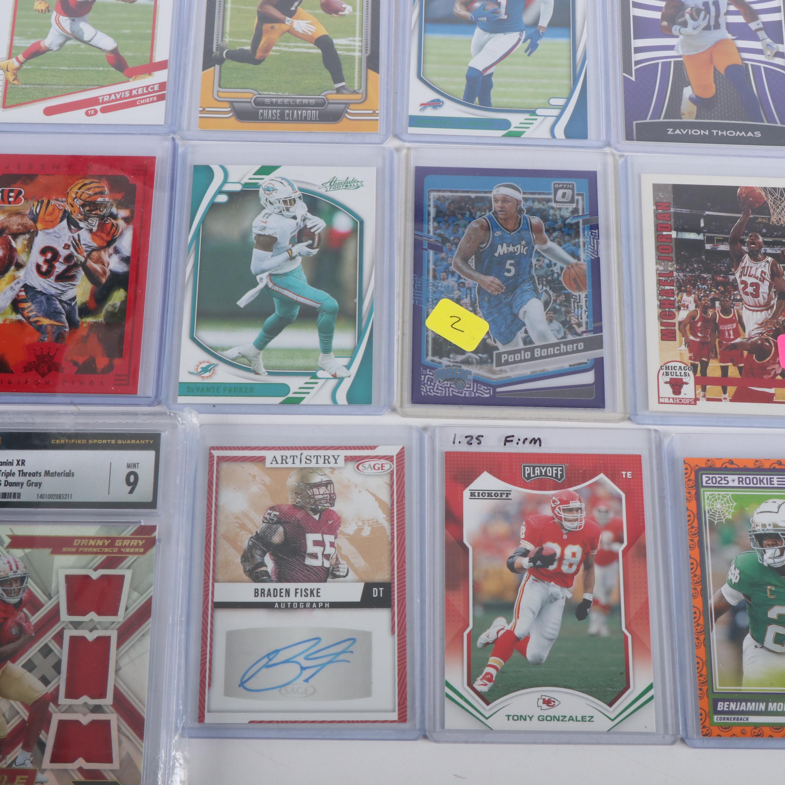 Donruss with Other Sports Cards Featuring Michael Jordan, and More, 1980s-2020s