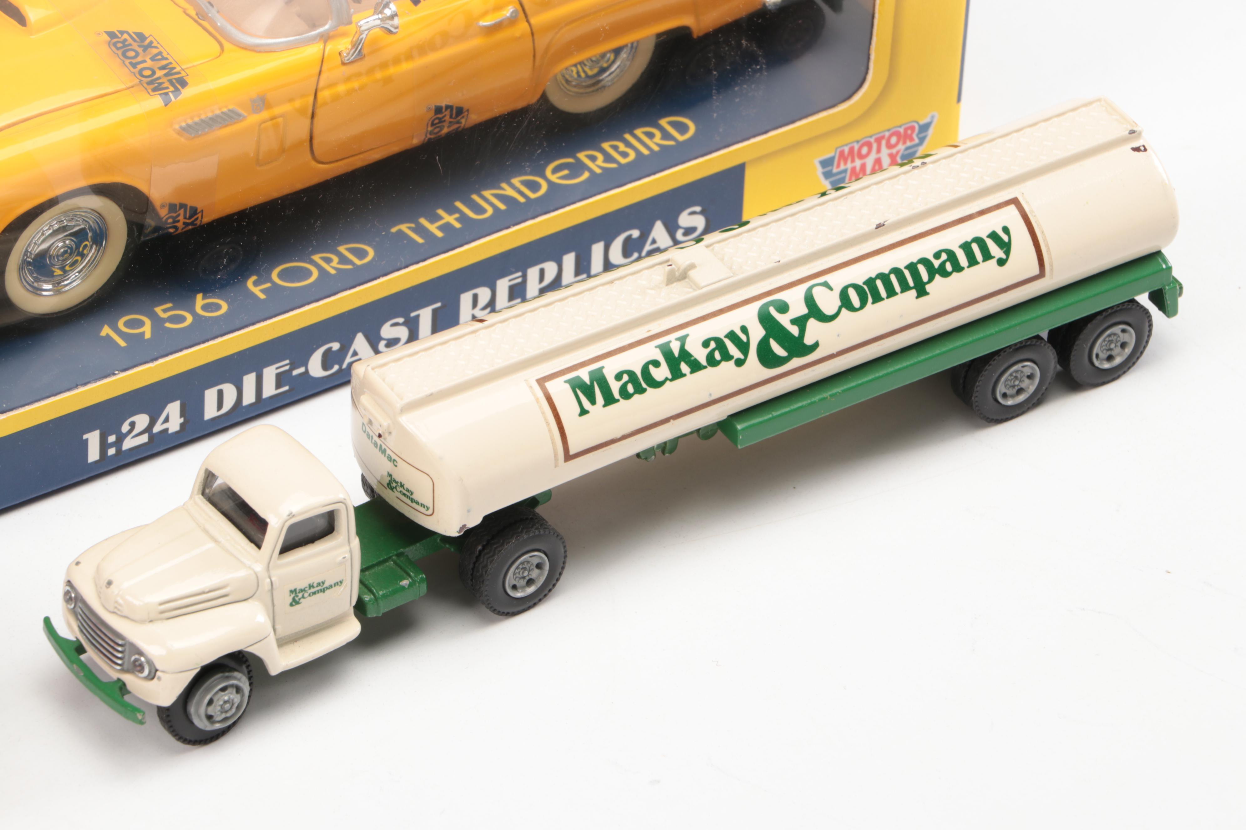 MotorMax "1956 Ford Thunderbird" with Hot Wheels "T-Totaller" and More Cars