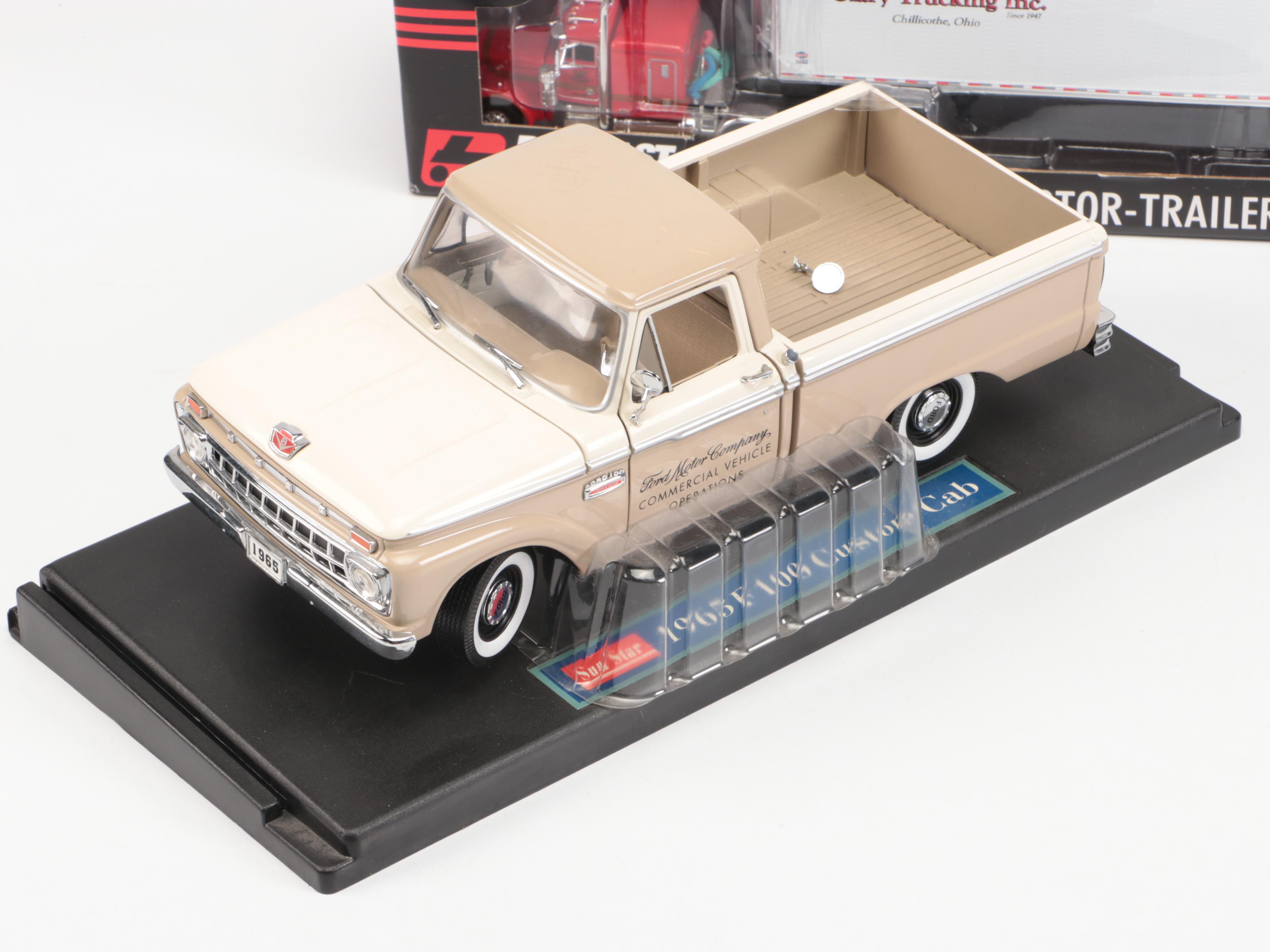 MotorMax "1956 Ford Thunderbird" with Hot Wheels "T-Totaller" and More Cars