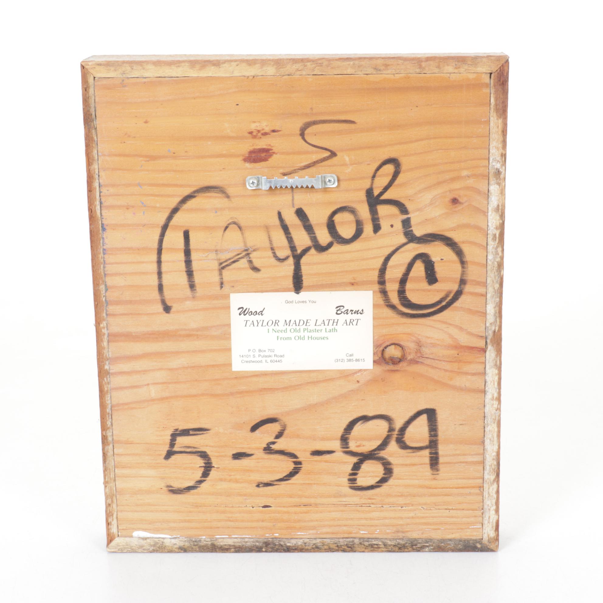 Hand-Crafted Folk Art Outhouse Figurines & Decor