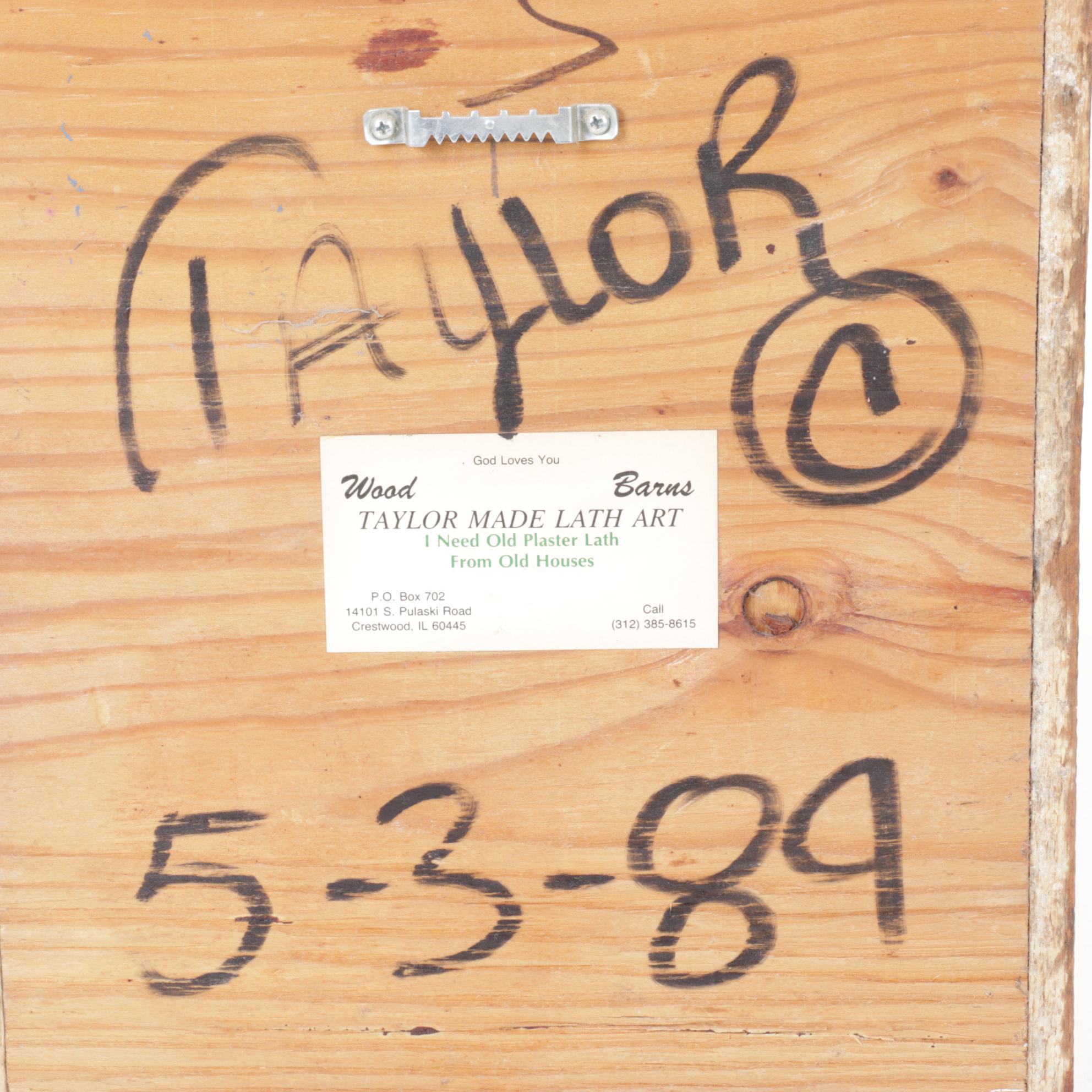 Hand-Crafted Folk Art Outhouse Figurines & Decor