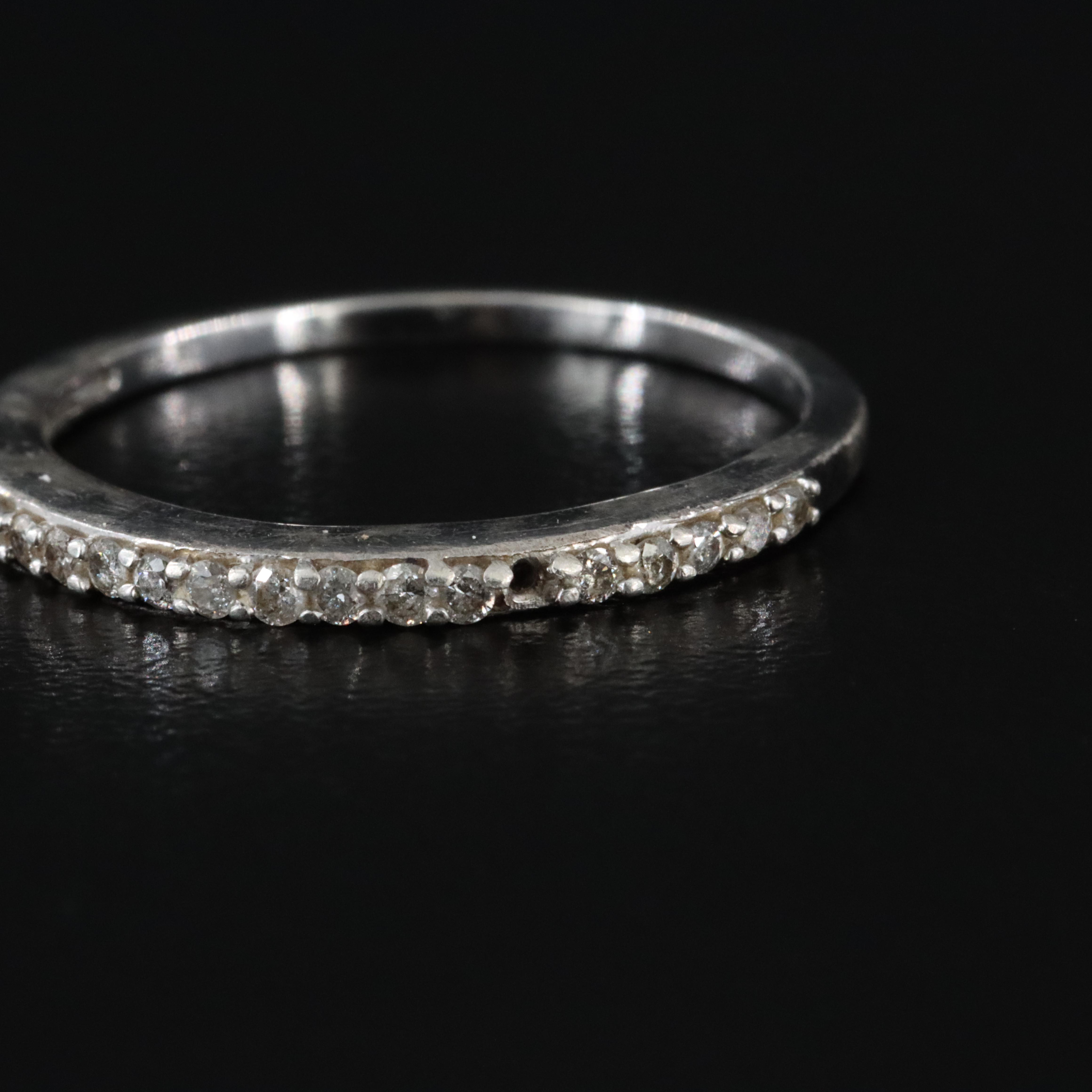 Sterling Rings with Diamonds and Crystal