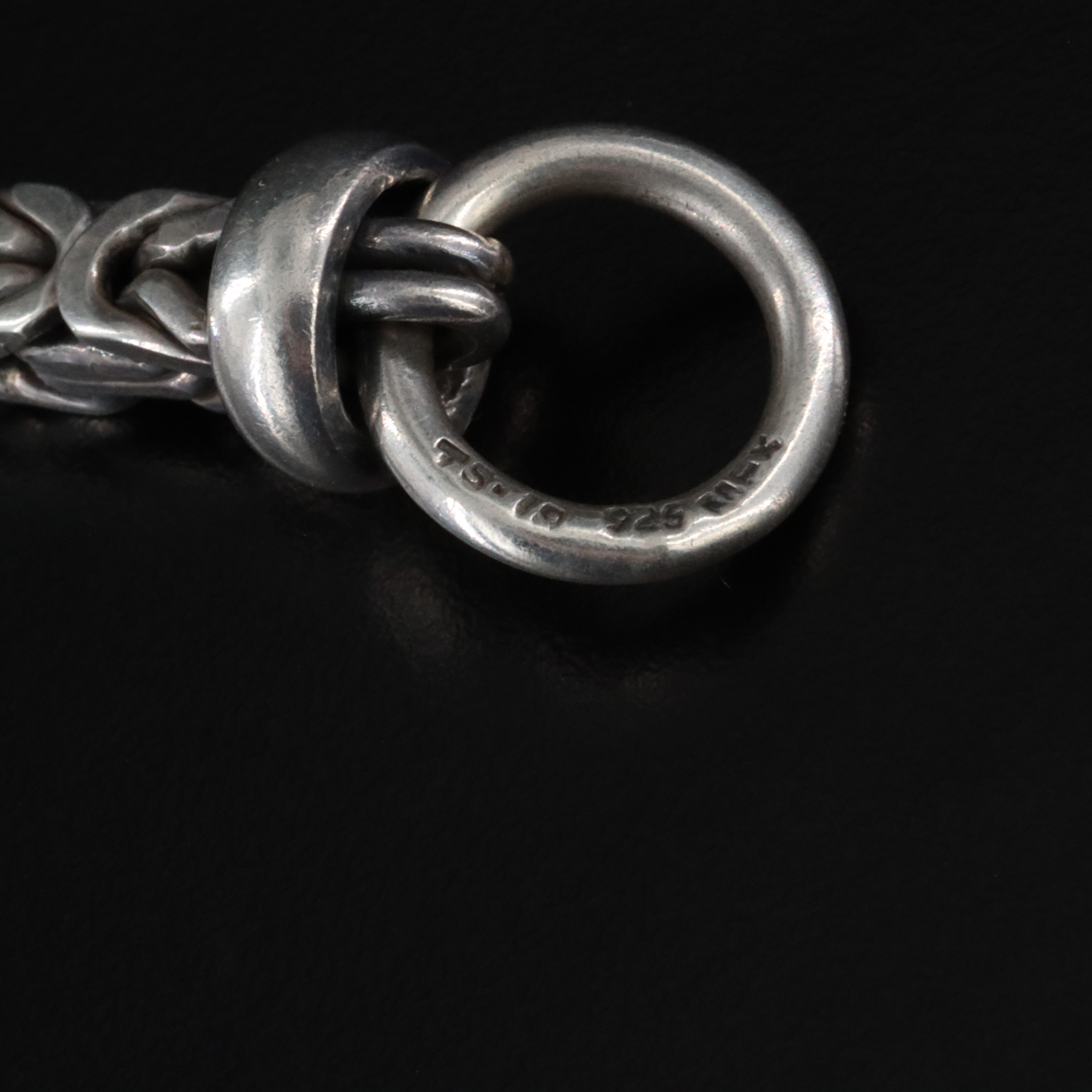 Mexican Sterling Byzantine Bracelet