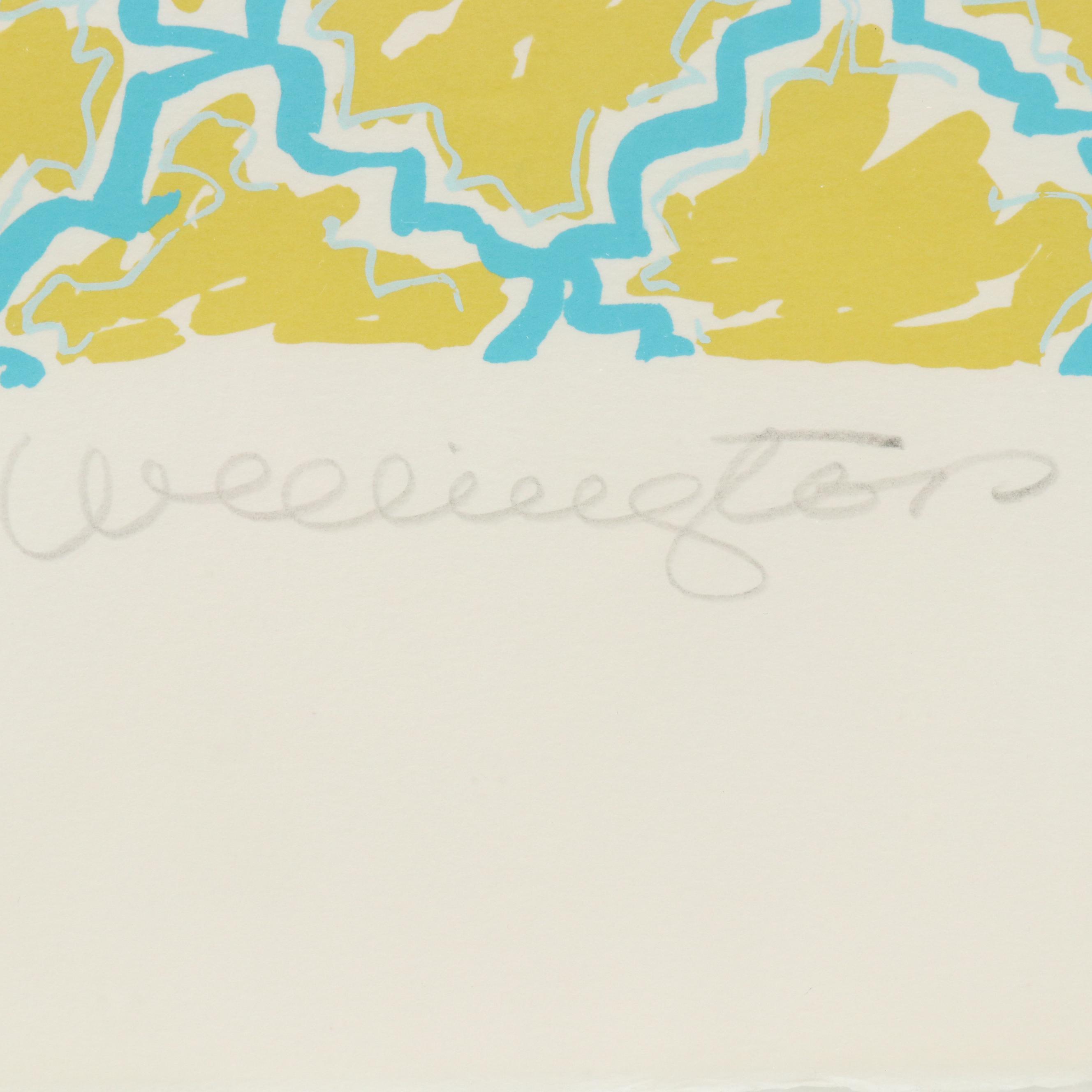 Sara Wellington Dodge Serigraph "Fly To My Lips"