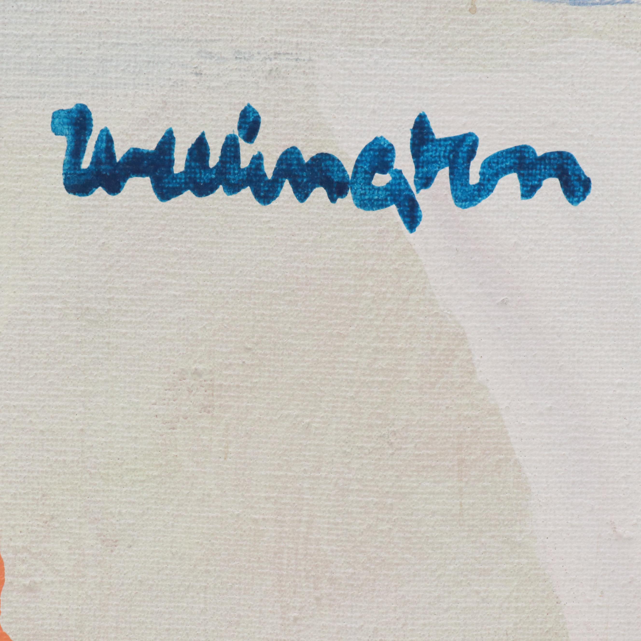 Floral Landscape with Architectural Elements, 21st Century