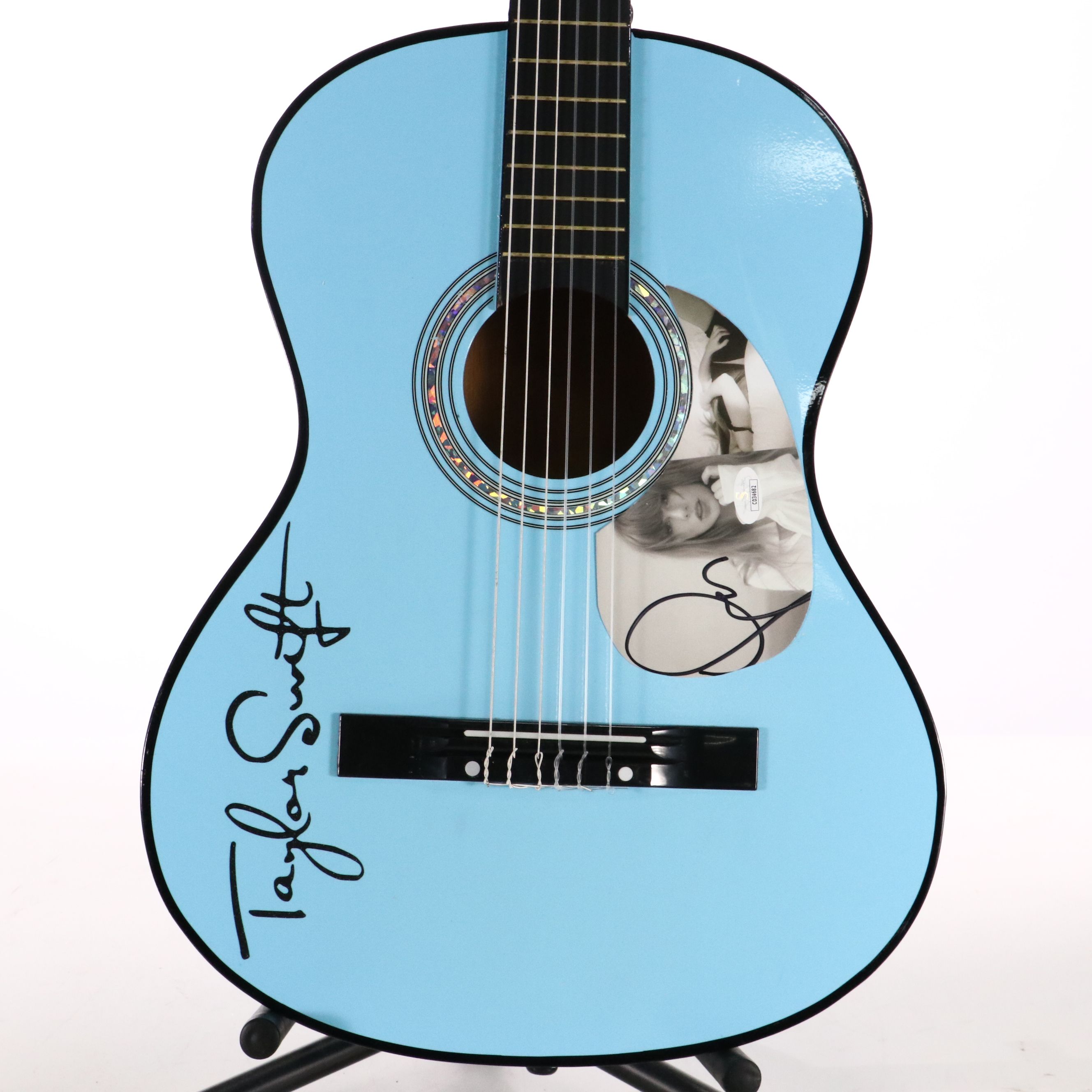 Taylor Swift Decal-Signed BCP Acoustic Guitar with JSA