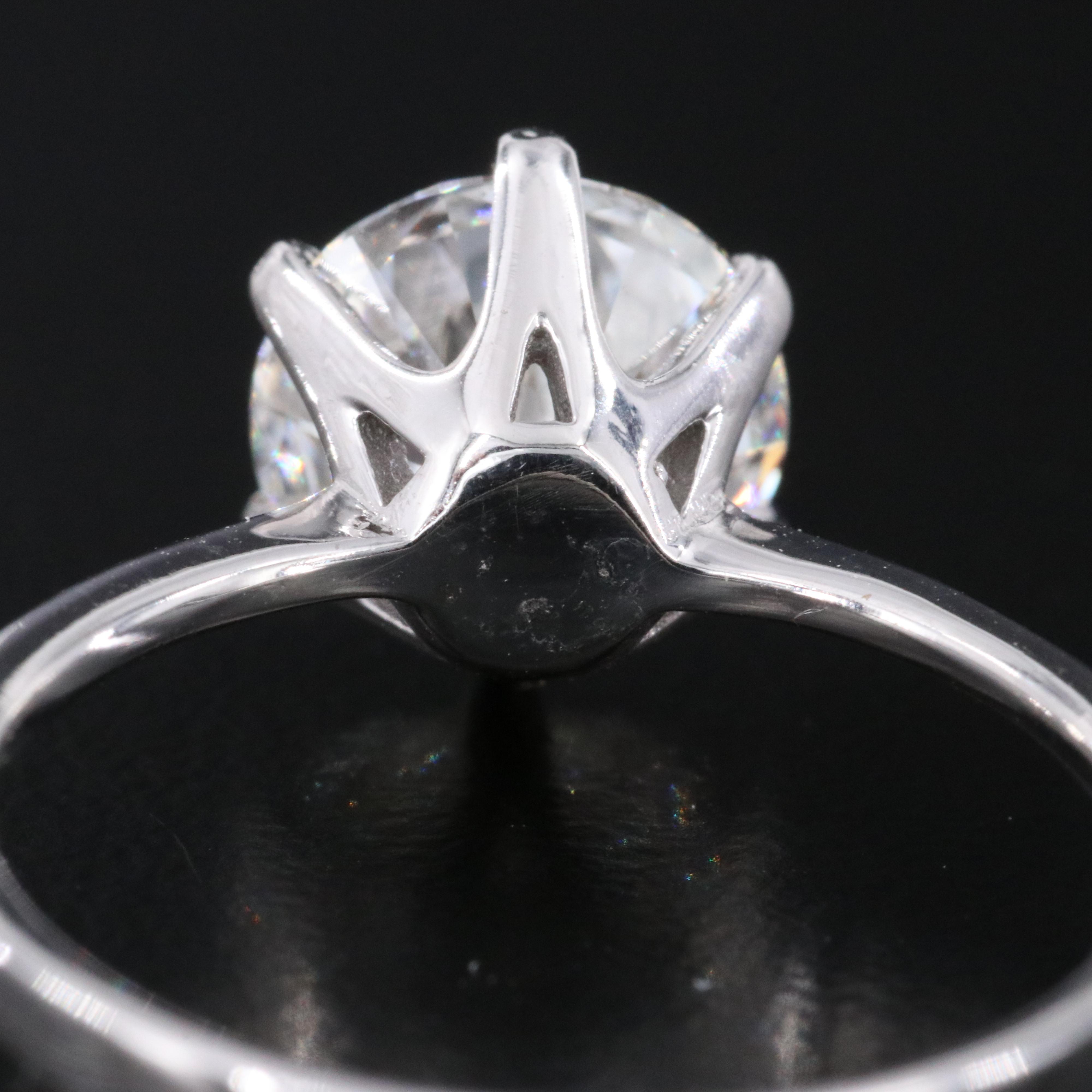 14K 2.00 CT Lab Grown Diamond Solitaire Ring with IGI Report