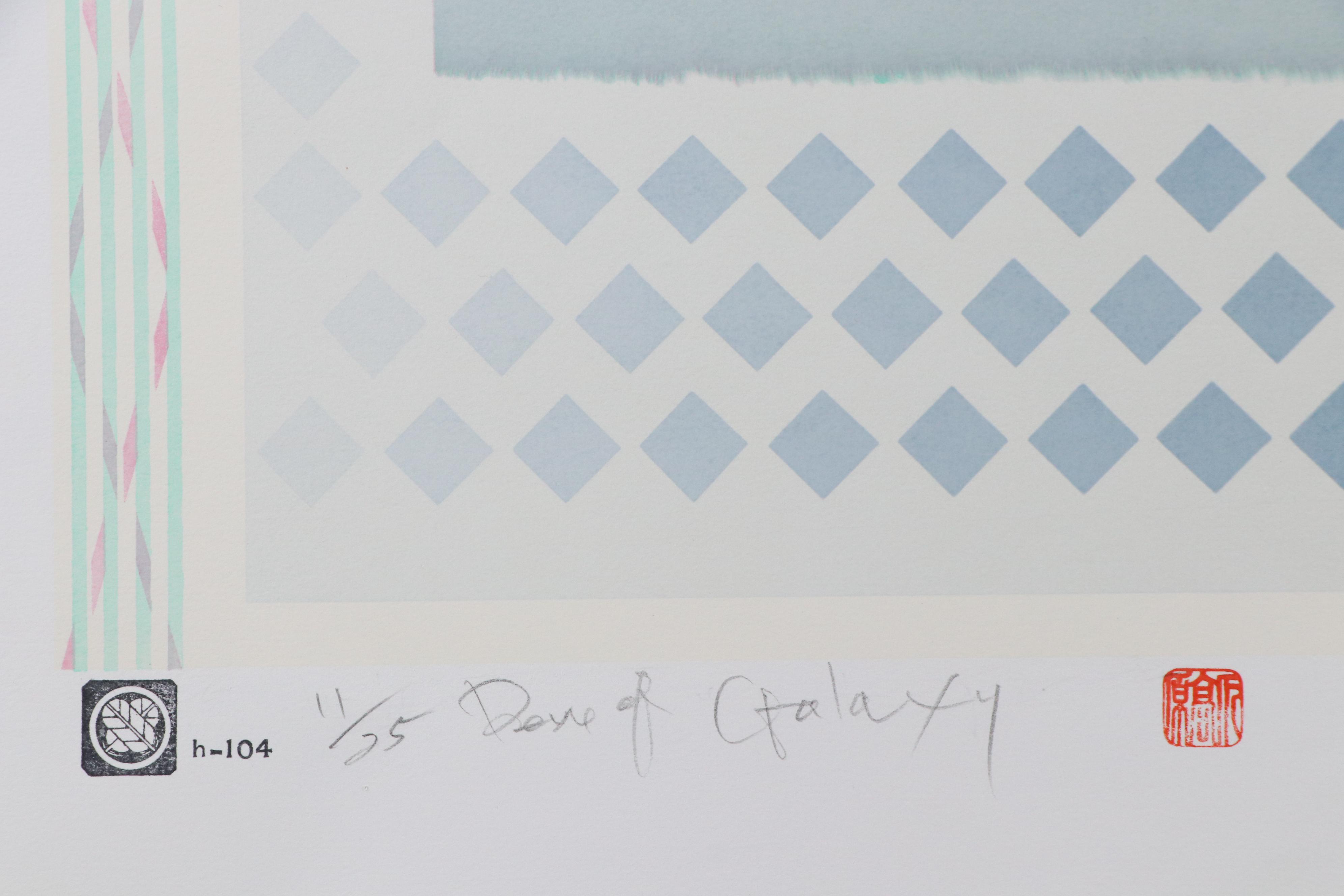 Nobuteru Shimotakahara Serigraph "Dew of Galaxy"