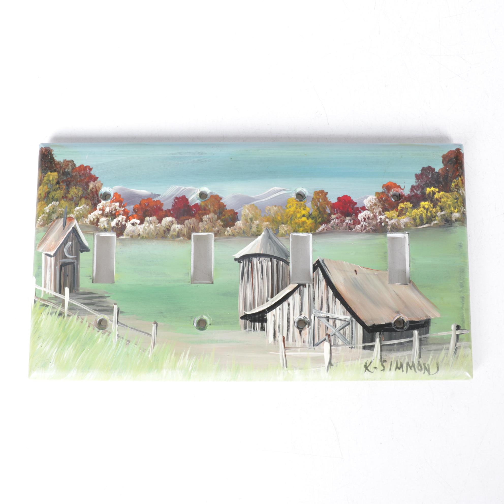 Outhouse & Farm Theme Light Switch Covers