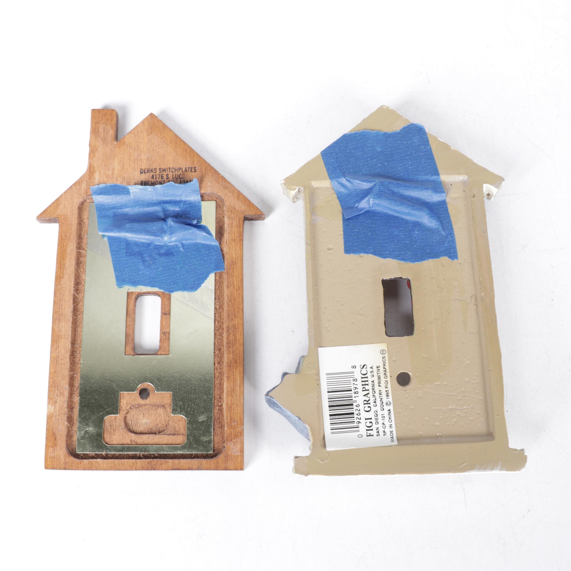 Outhouse & Farm Theme Light Switch Covers
