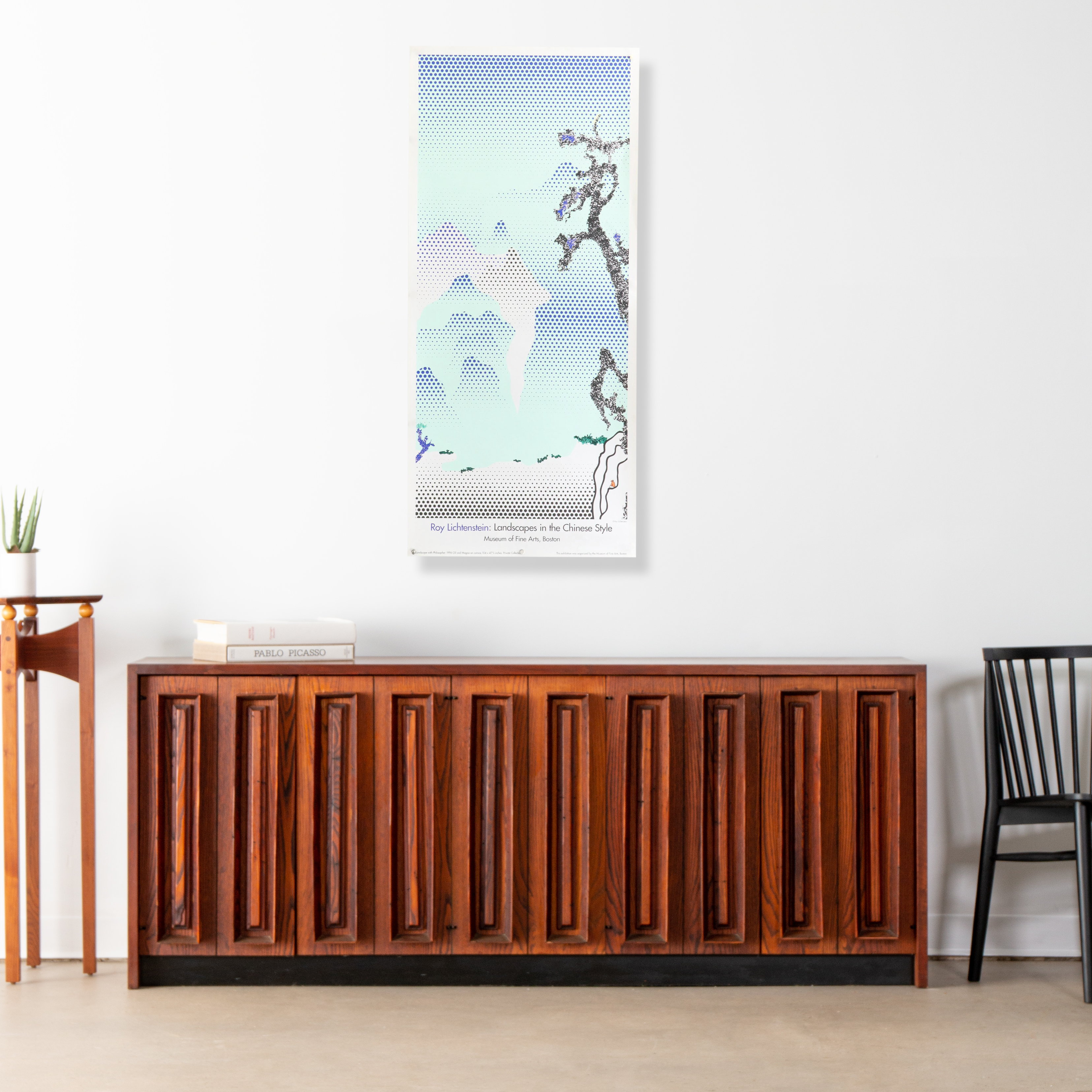 Roy Lichtenstein Exhibition Serigraph Poster for the Museum of Fine Arts, Boston