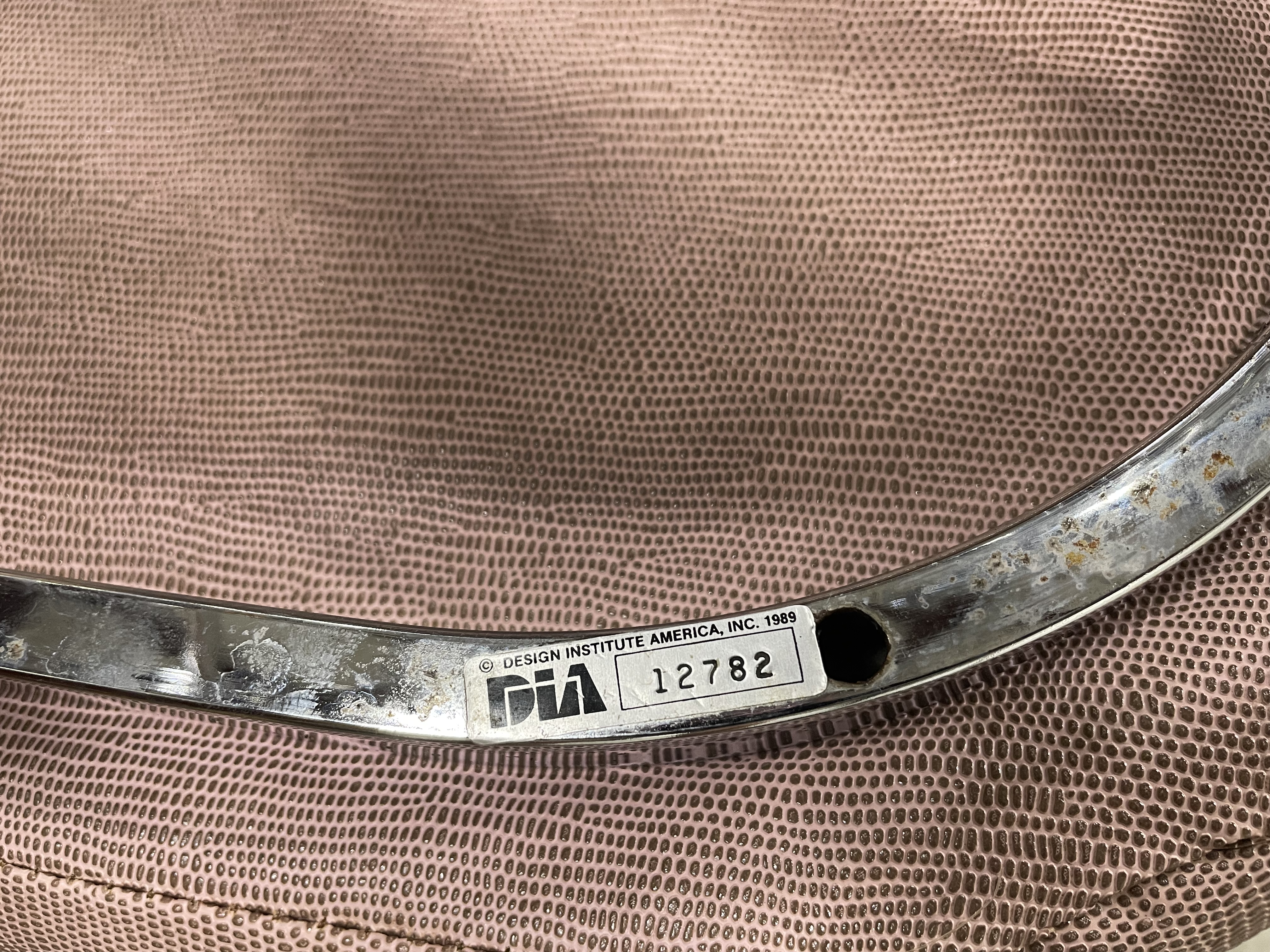 Design Institute of America Chrome Barstools