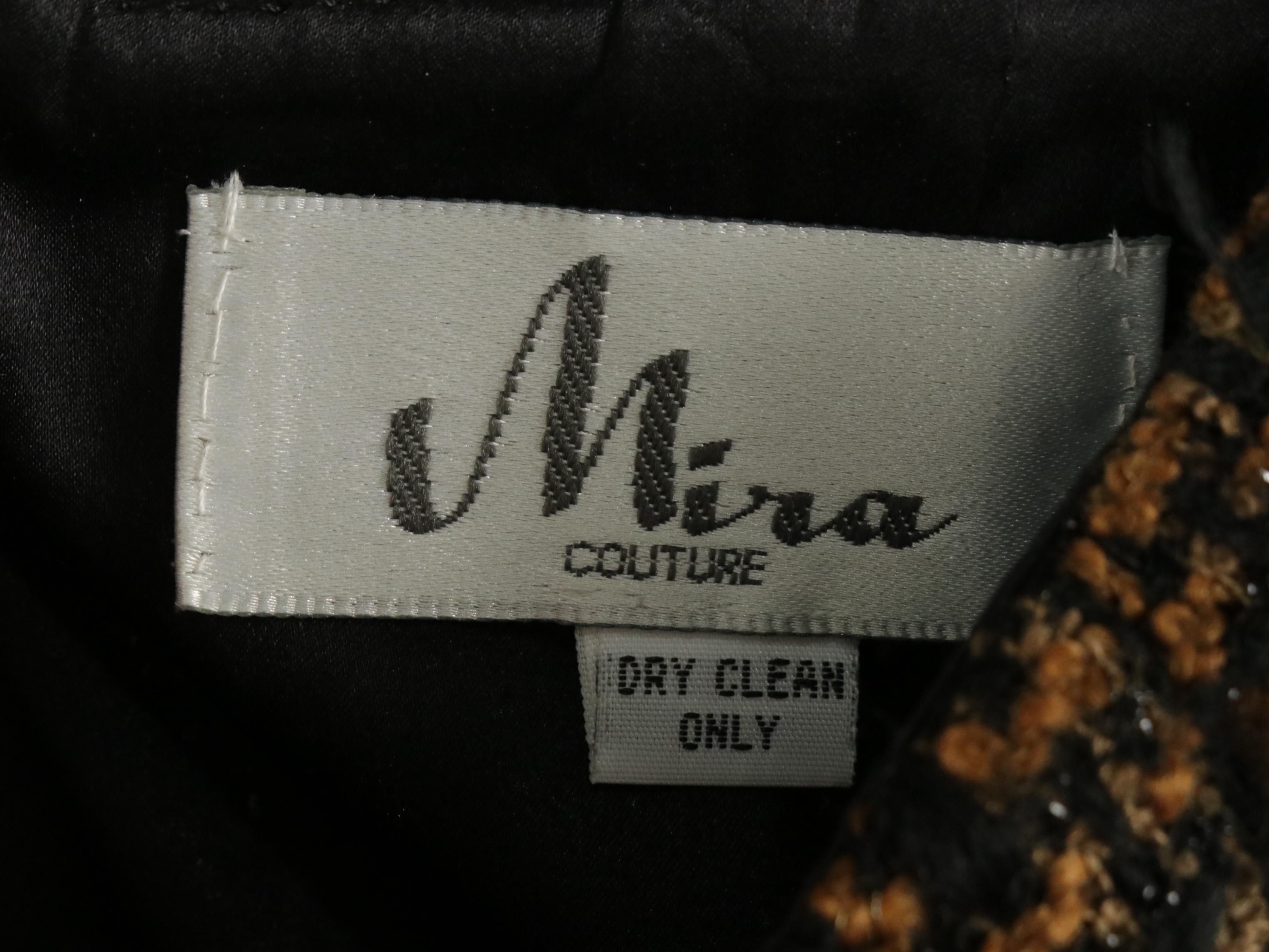 Mira Couture Bouclé Tweed Skirt Suits