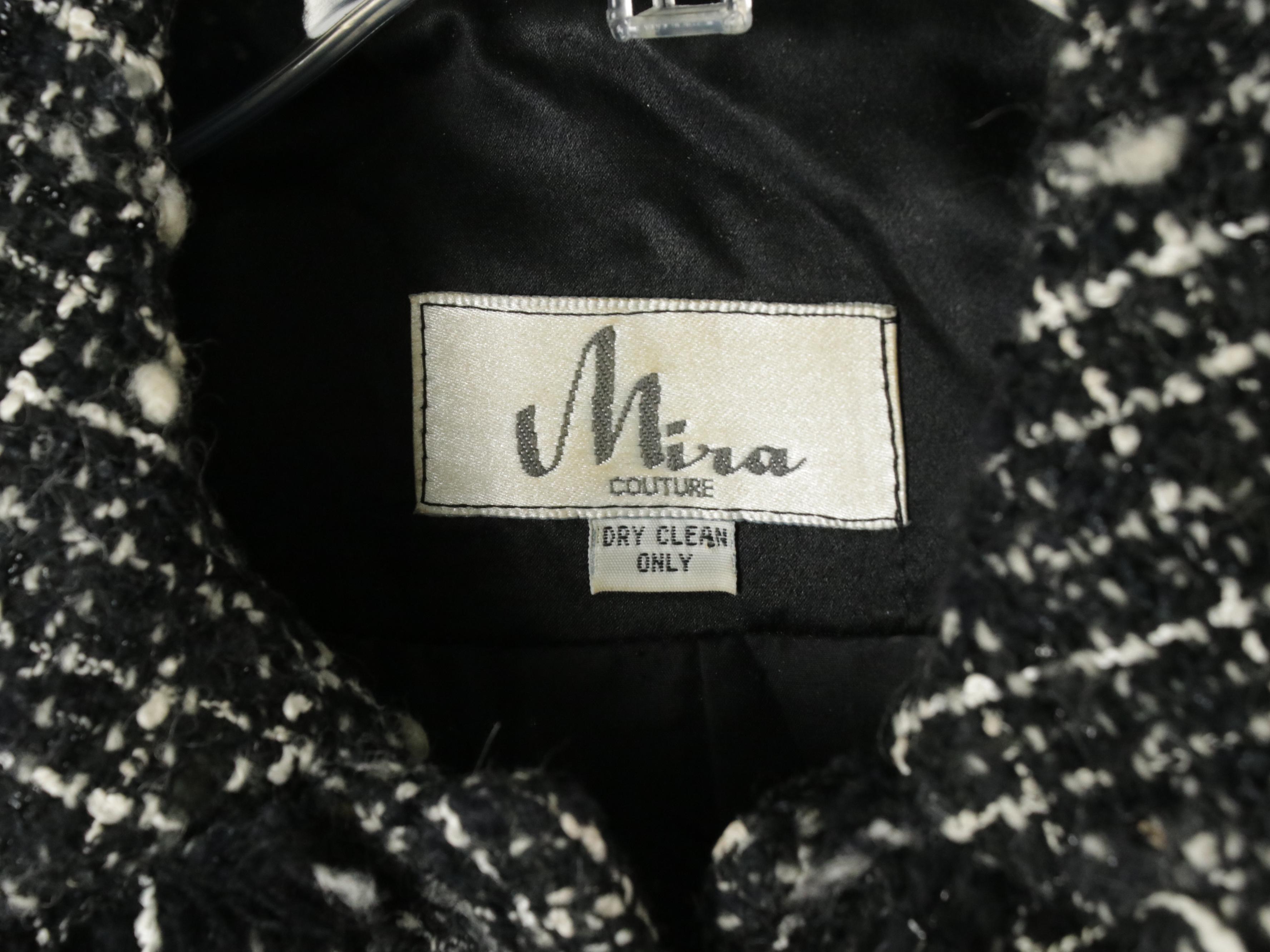 Mira Couture Bouclé Tweed Skirt Suits