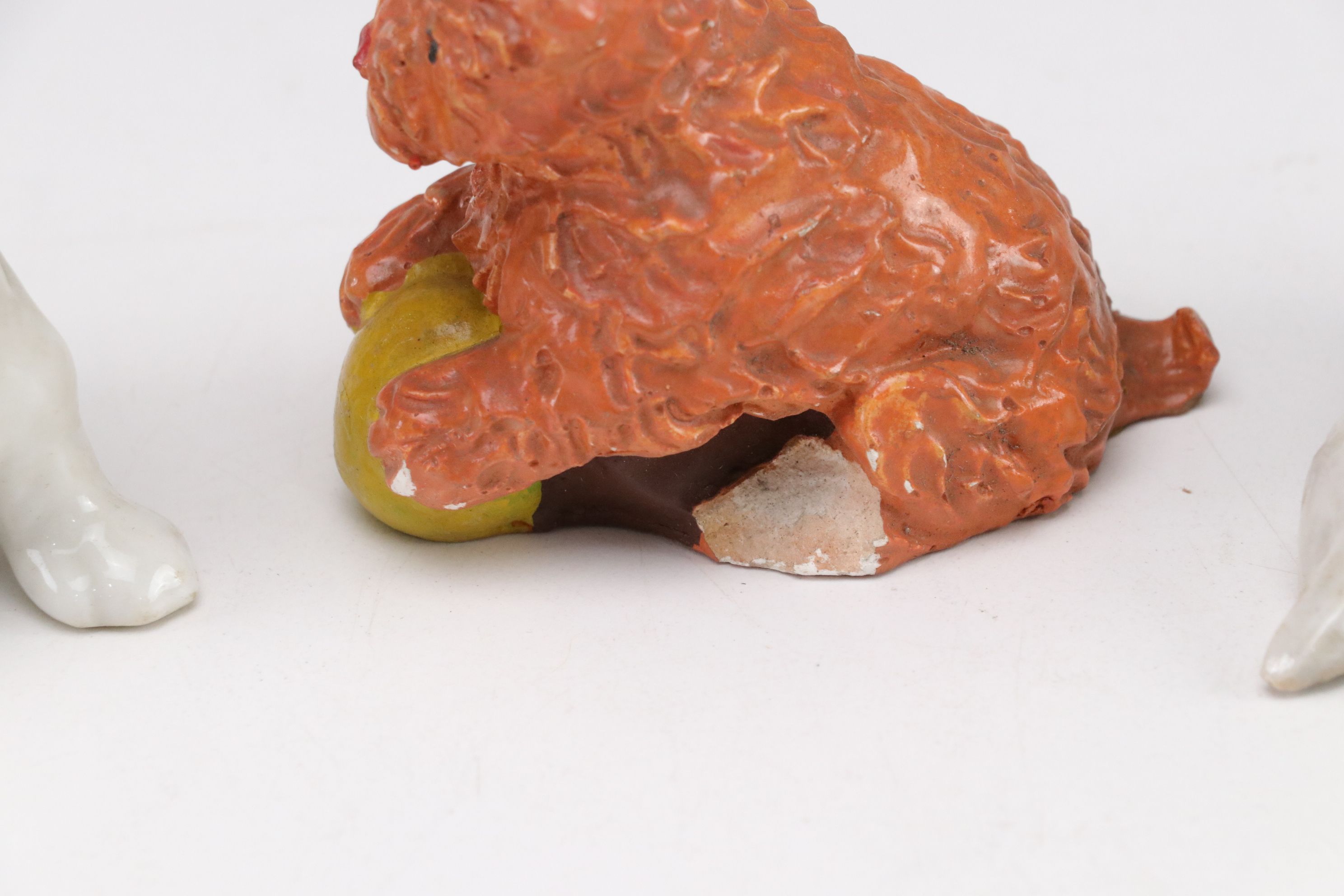 Japanese Porcelain Dog Figurine Collection