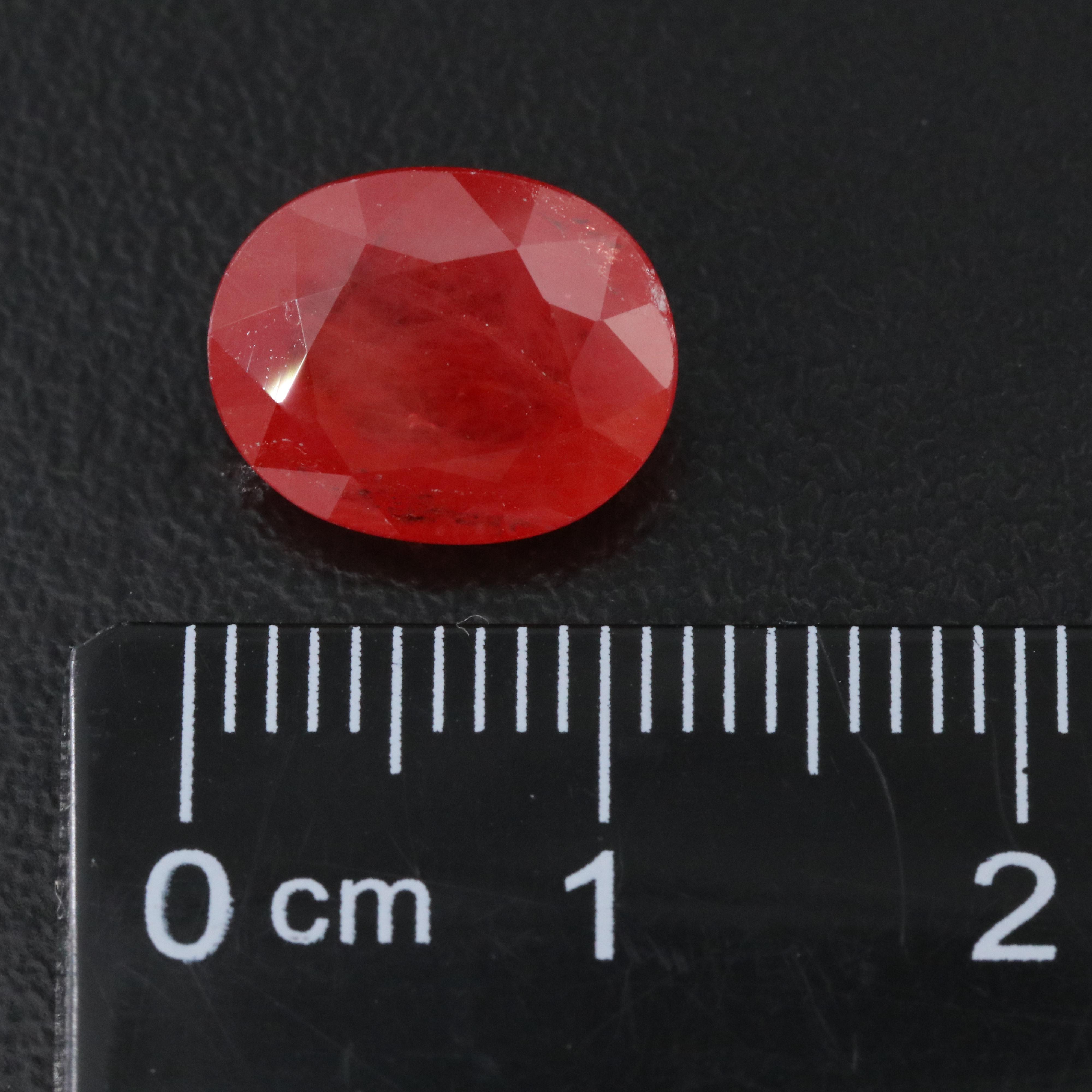 Loose 4.86 CT Filled Corundum