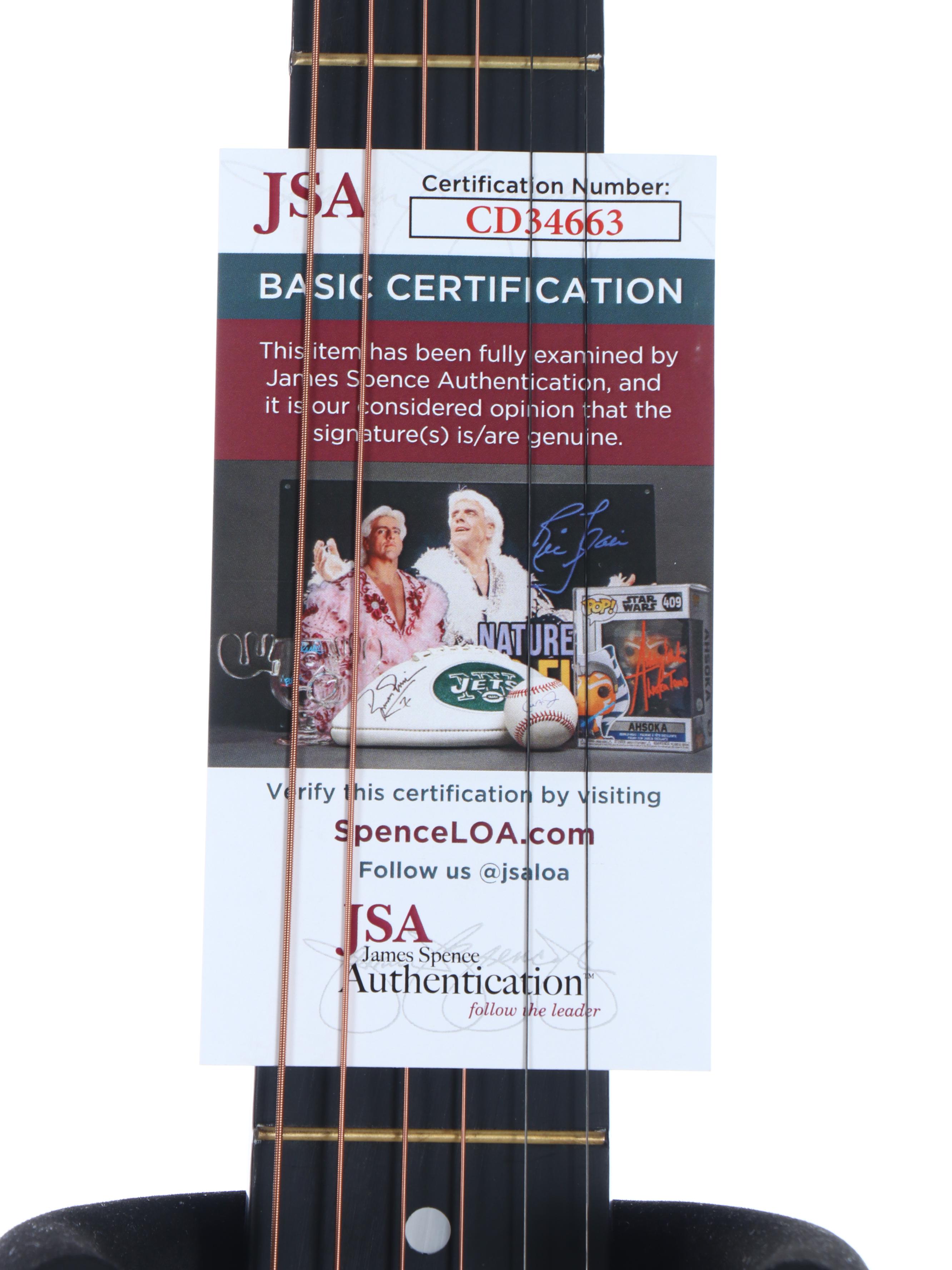 Taylor Swift Decal-Signed Ashthorpe Acoustic Guitar, JSA