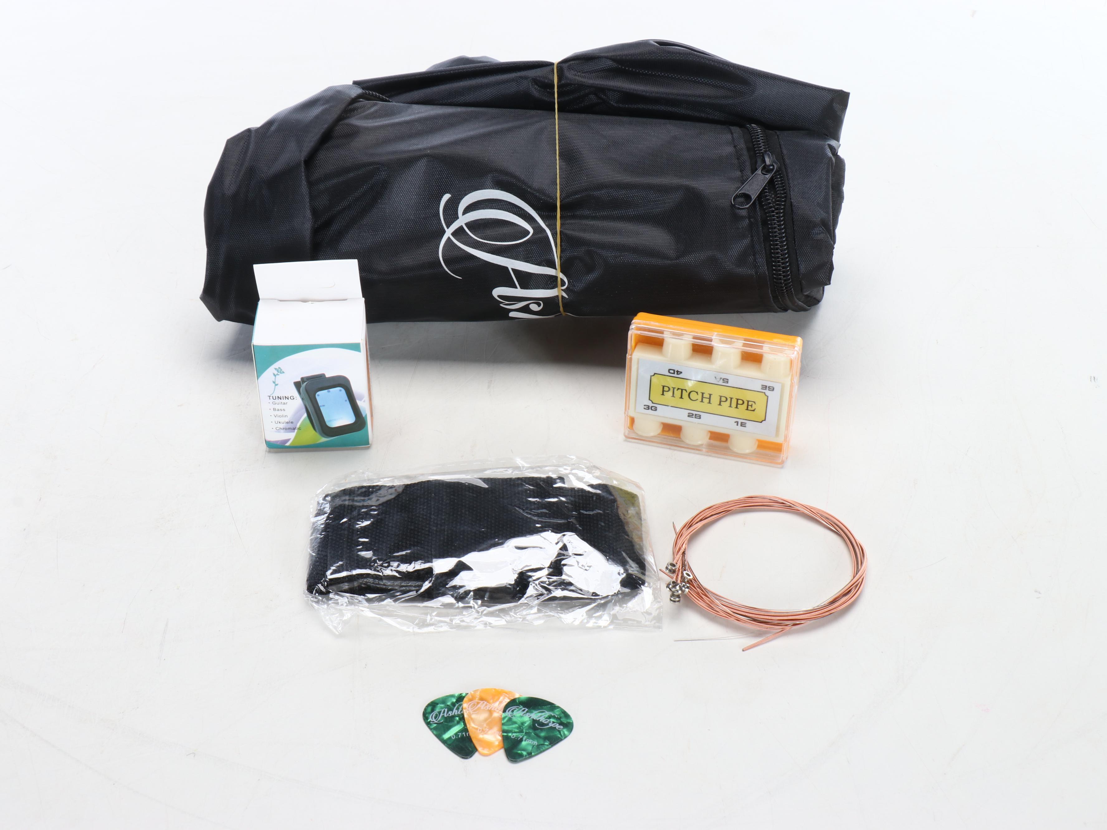 Taylor Swift Decal-Signed Ashthorpe Acoustic Guitar, JSA