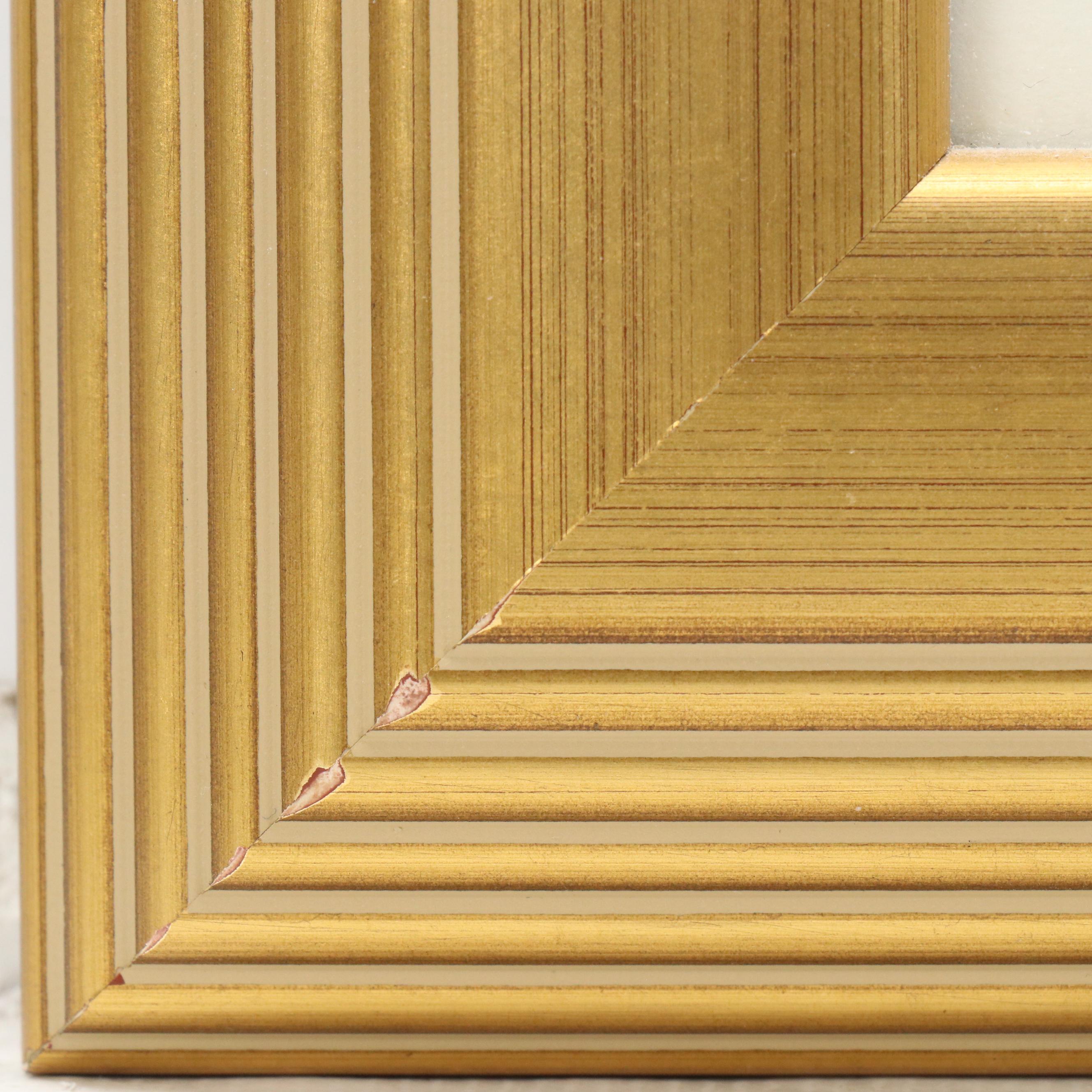 Anatole Krasynansky Winter Cityscape Serigraph