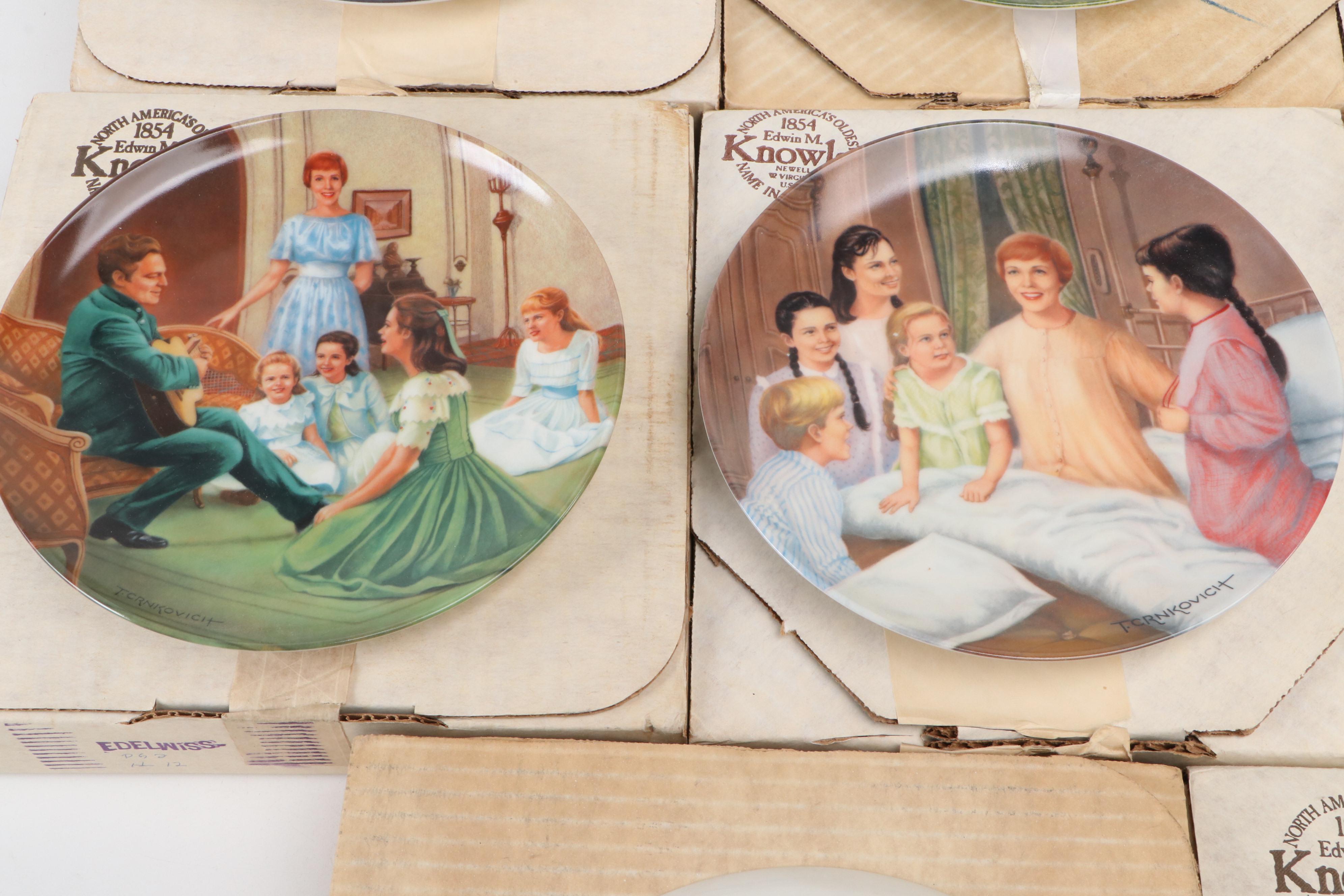 T. Crnkovich "The Sound of Music" Ceramic Collector Plates