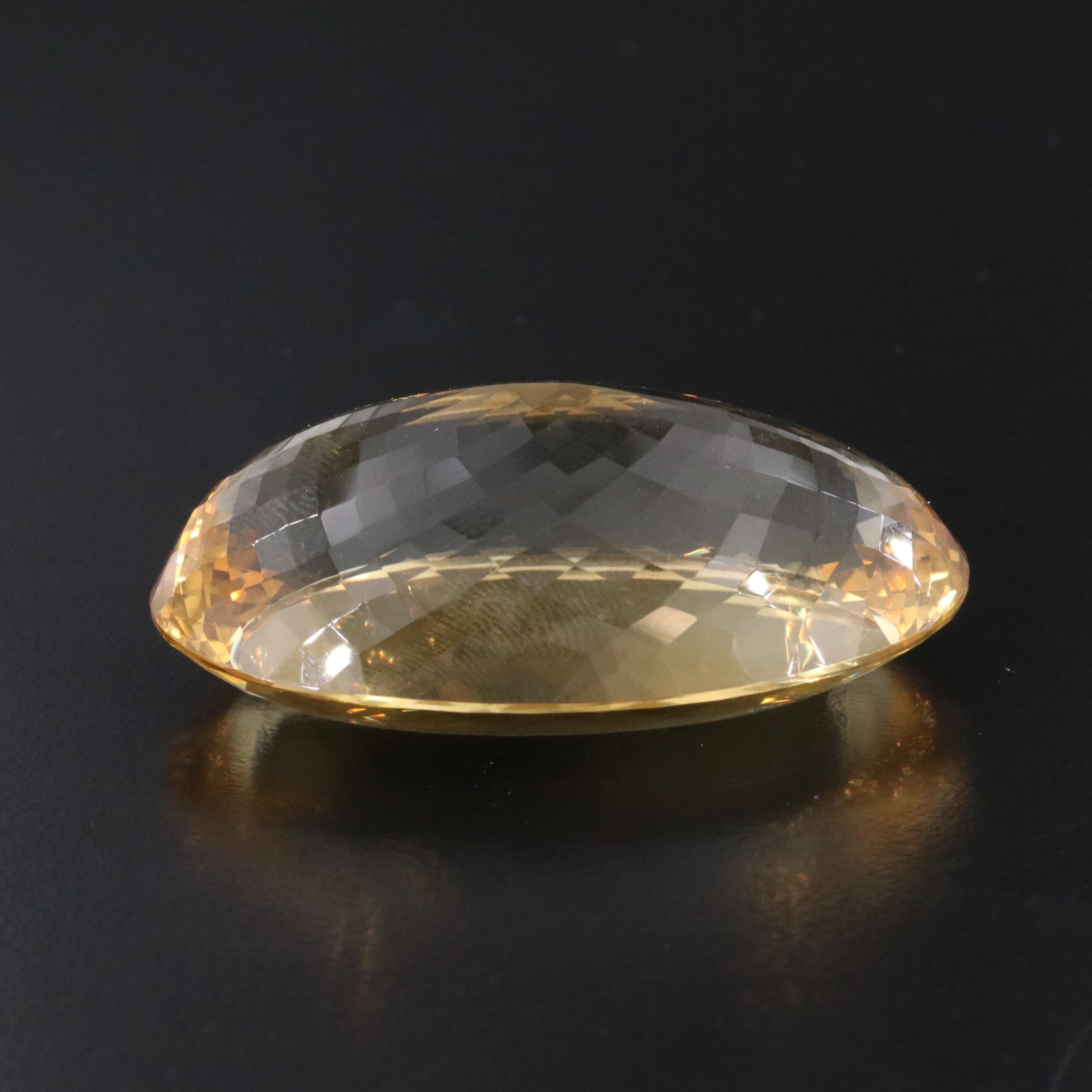Loose 140.17 CT Citrine