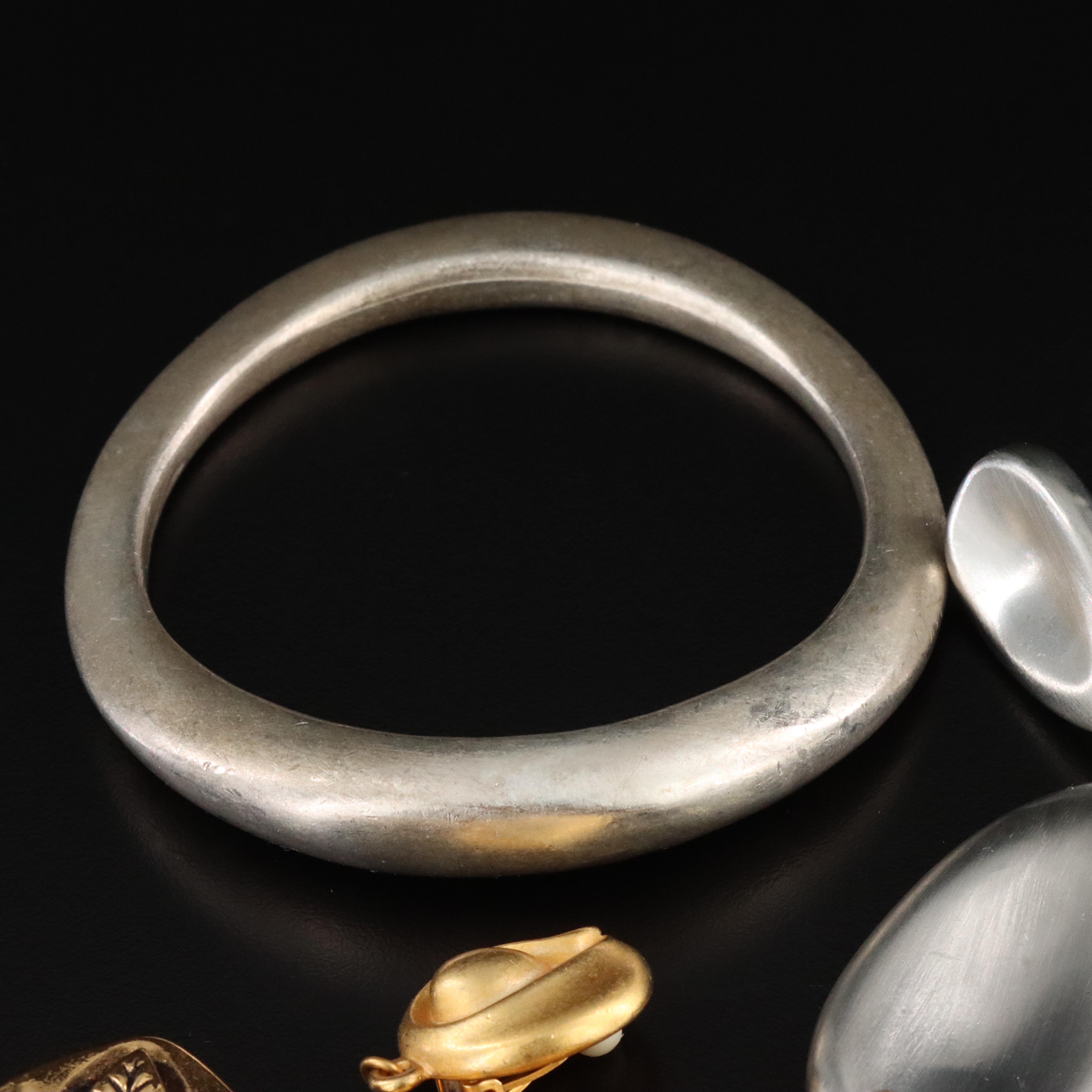 Escada and DK Co. Earring and Bangle Collection