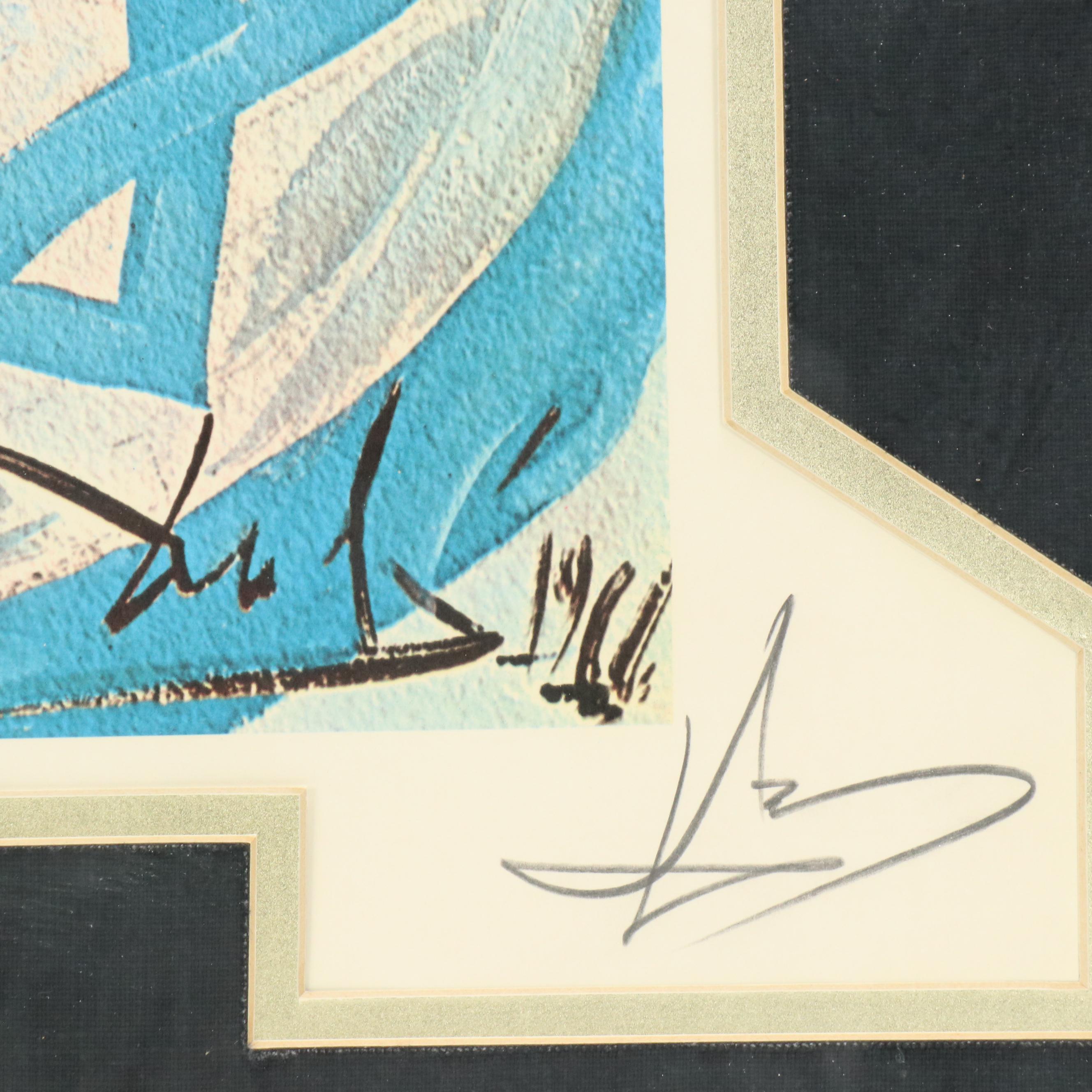 Salvador Dalí  Offset Lithograph "Aliyah: The Rebirth of Israel"