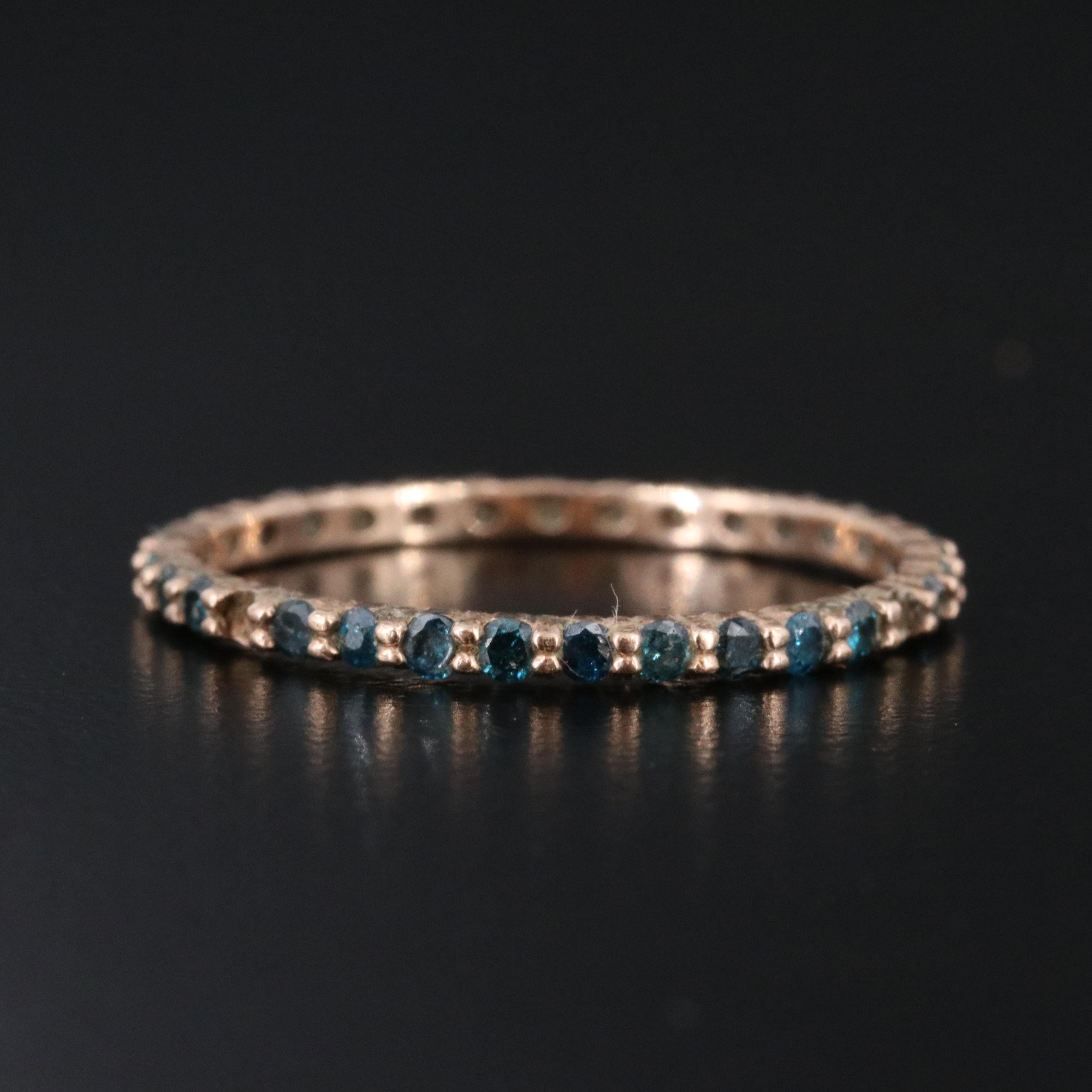 14K Rose Gold 0.56 CTW Lab Grown Diamond Eternity Band