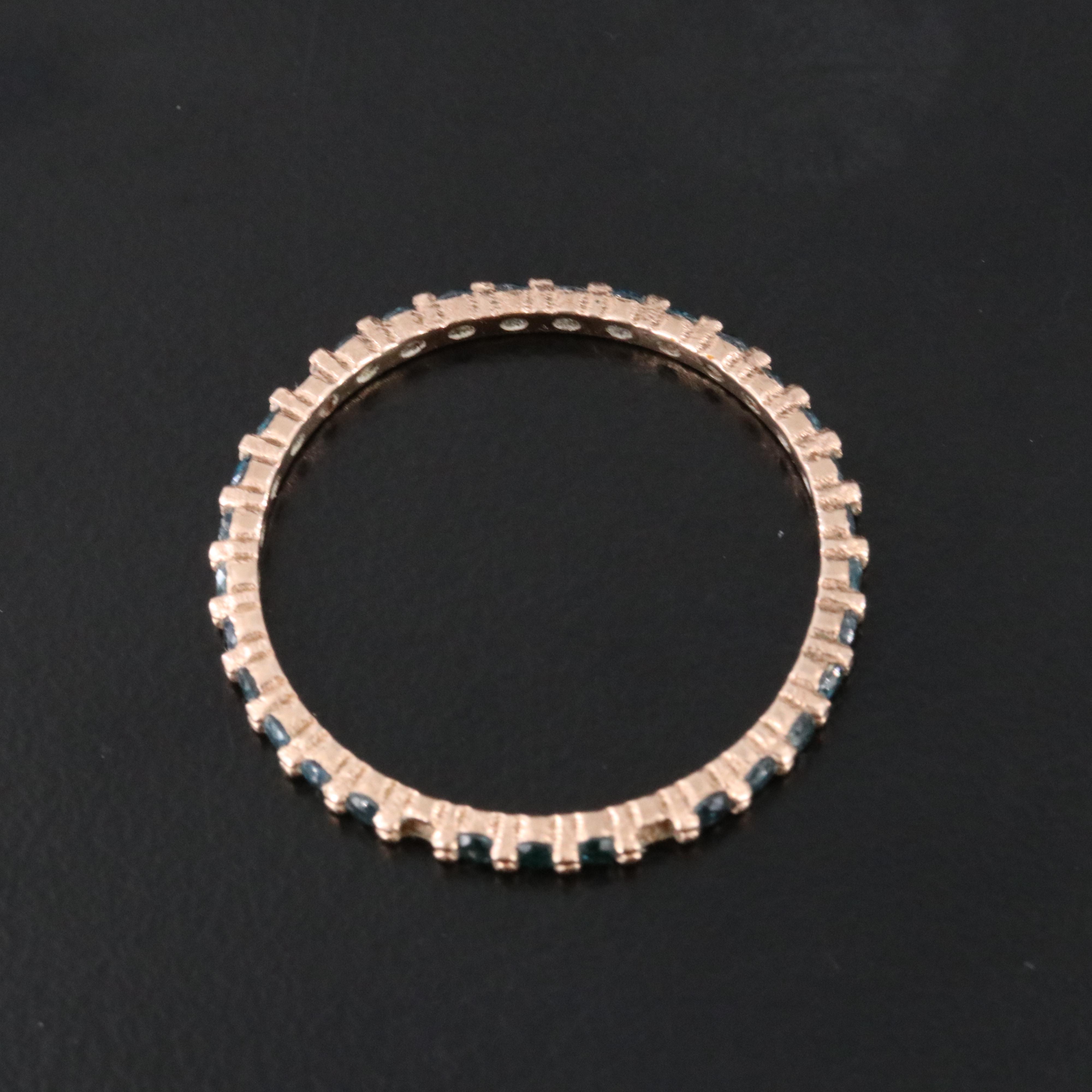 14K Rose Gold 0.56 CTW Lab Grown Diamond Eternity Band