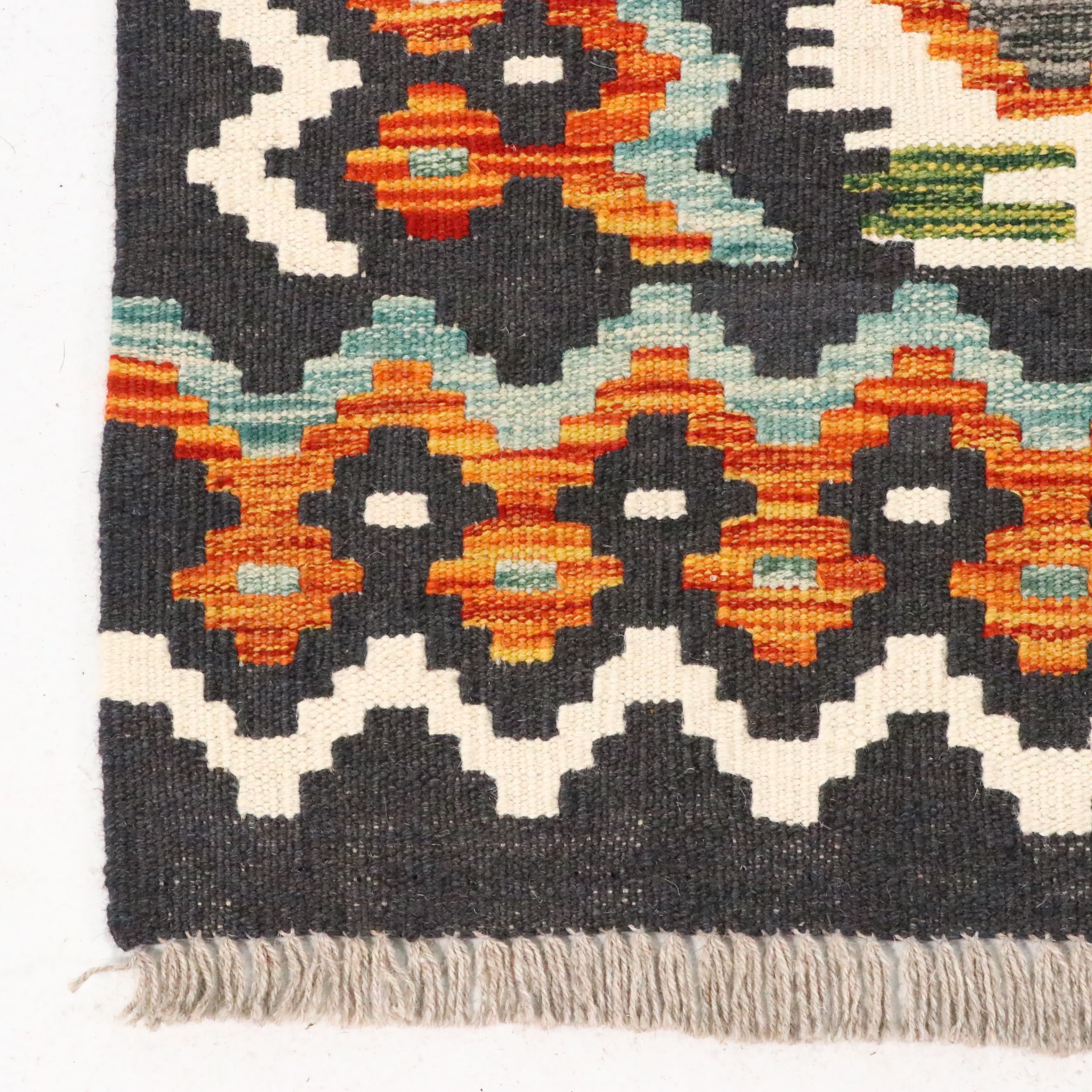 8'5 x 11'7 Handwoven Pakistani Kilim Area Rug